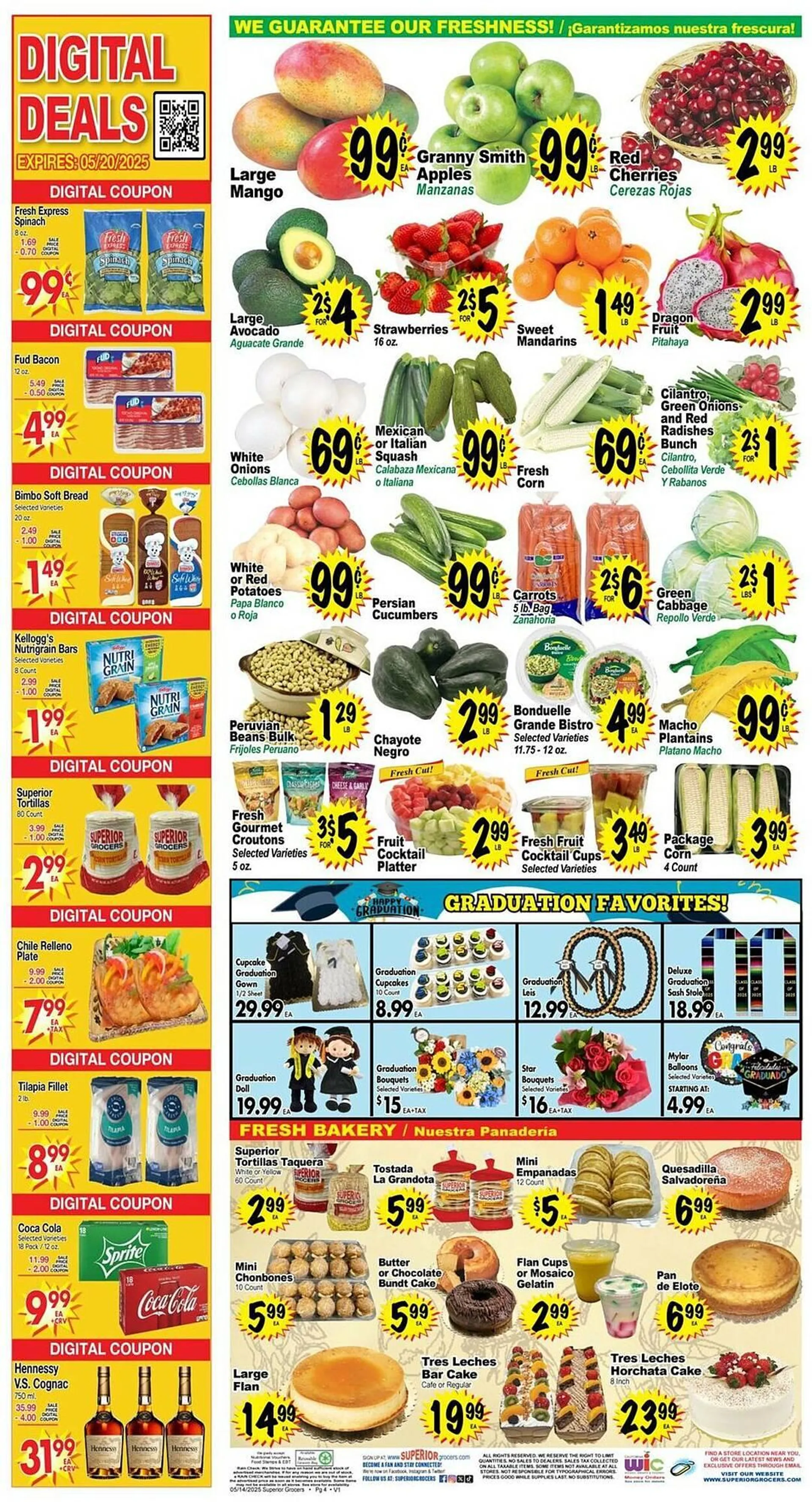Weekly ad Superior Grocers Weekly Ad from May 14 to May 20 2025 - Page 4