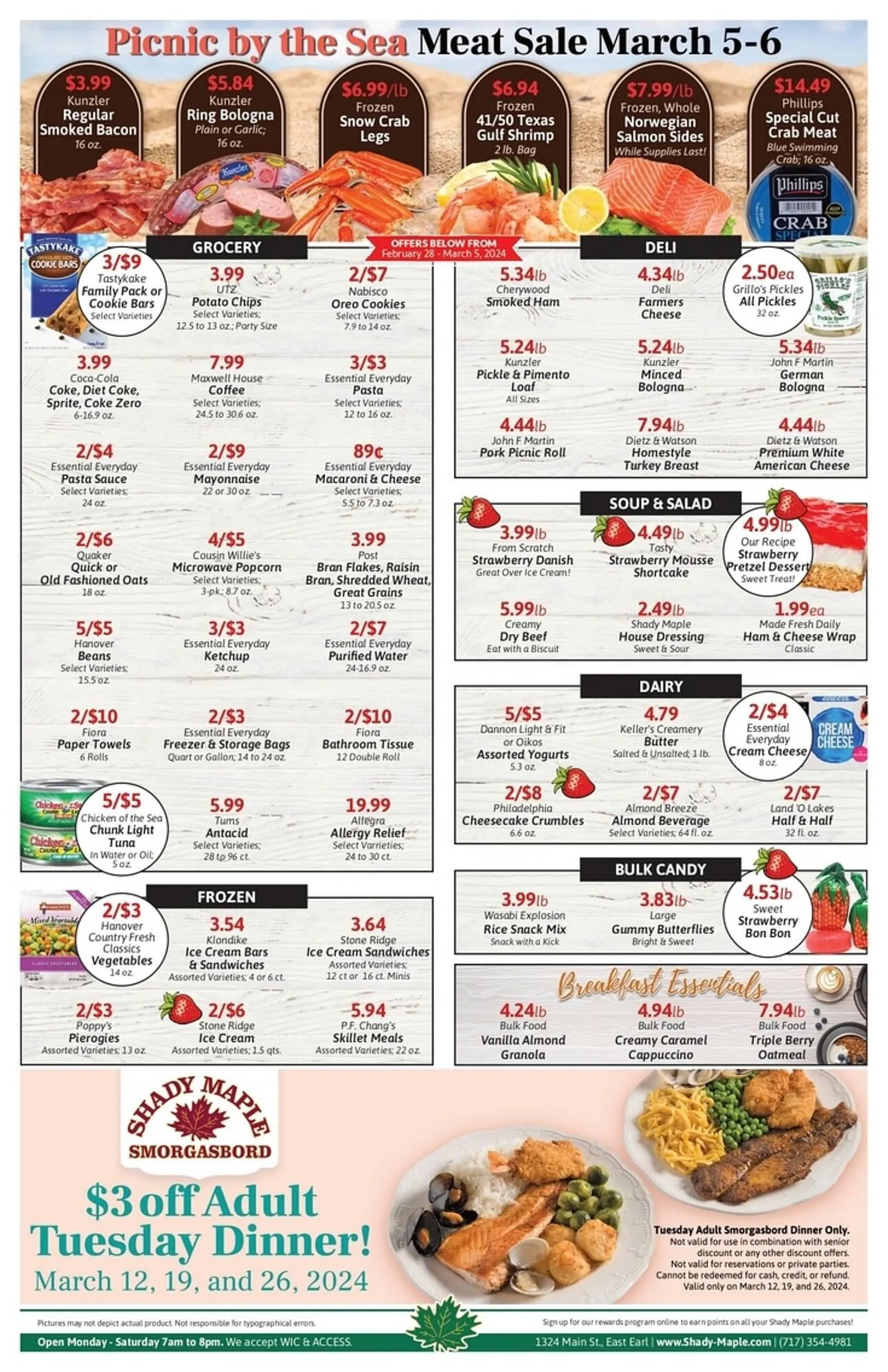 Weekly ad Shady Maple ad from February 28 to March 5 2024 - Page 2
