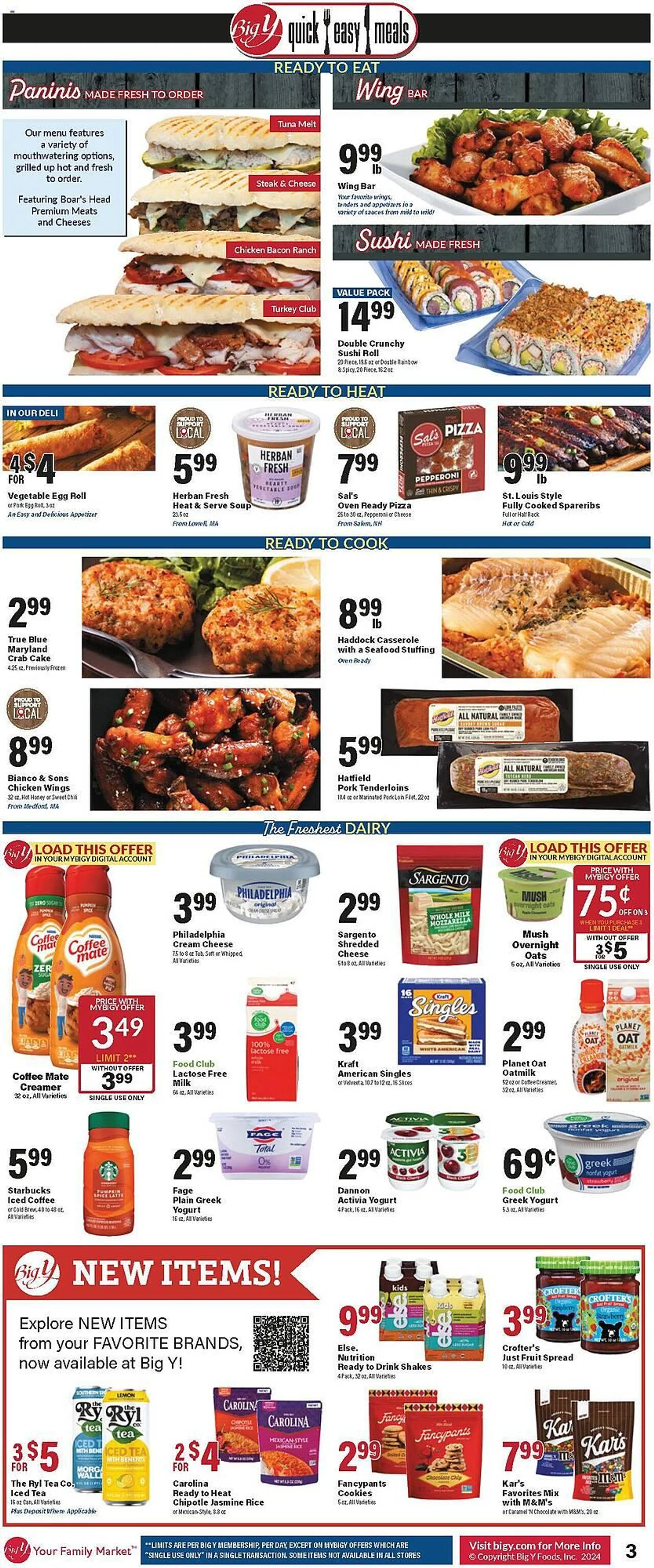 Weekly ad Big Y Weekly Ad from September 26 to October 2 2024 - Page 4