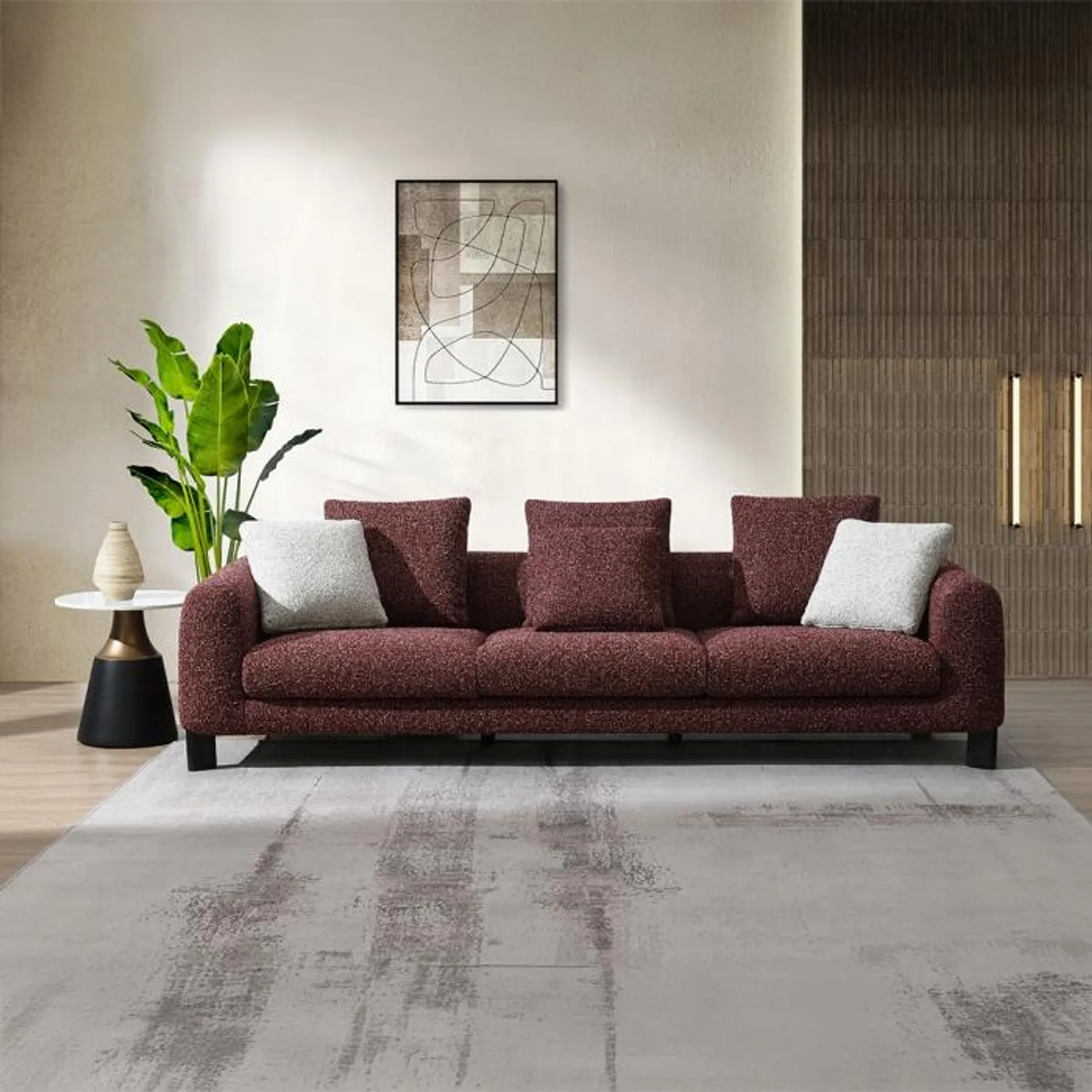 Mardi Sofa w/3 Pillows