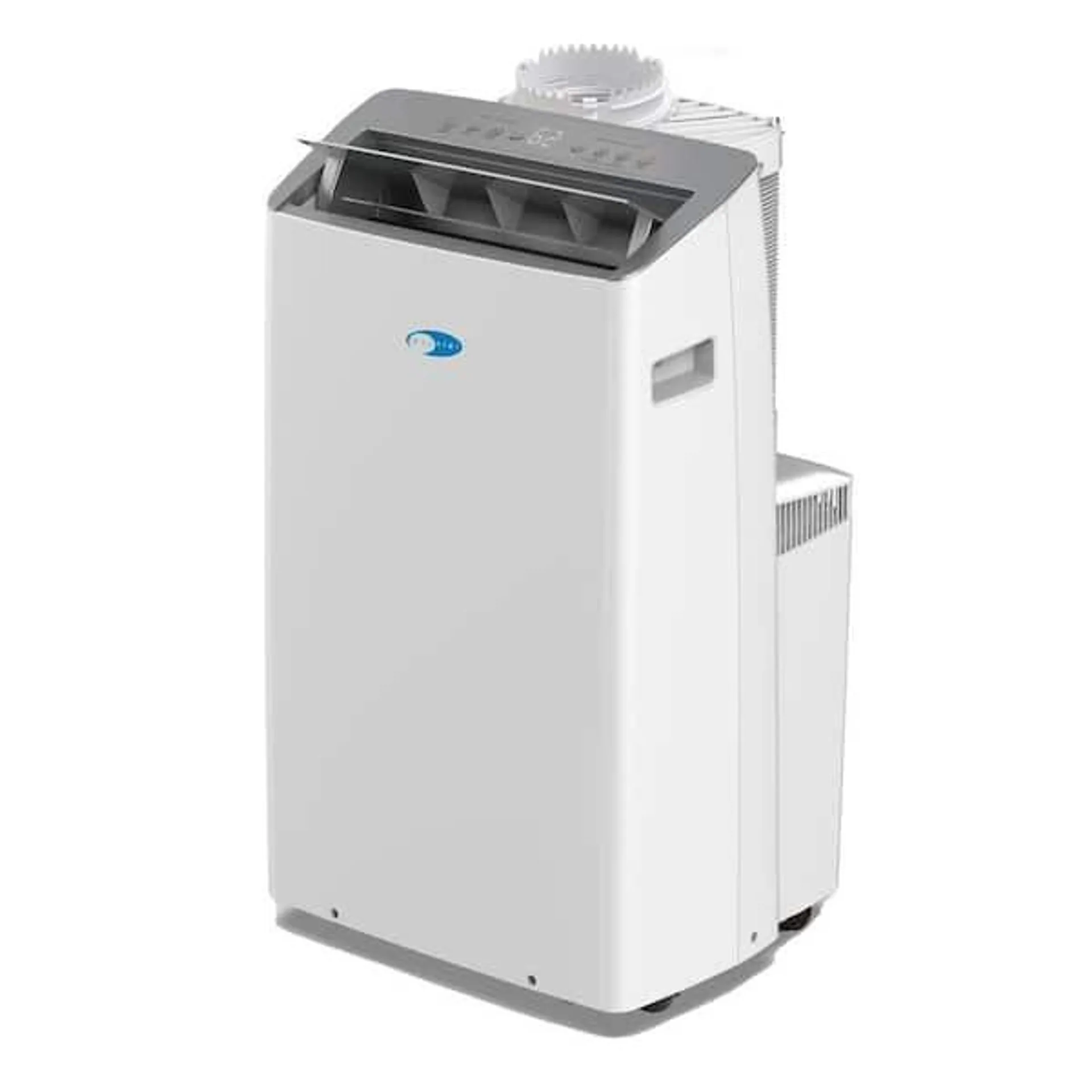 NEX 12,000 BTU Portable Air Conditioner Cools 600 Sq. Ft. with Invertor Heater, Dehumidifier Wifi Enabled in White