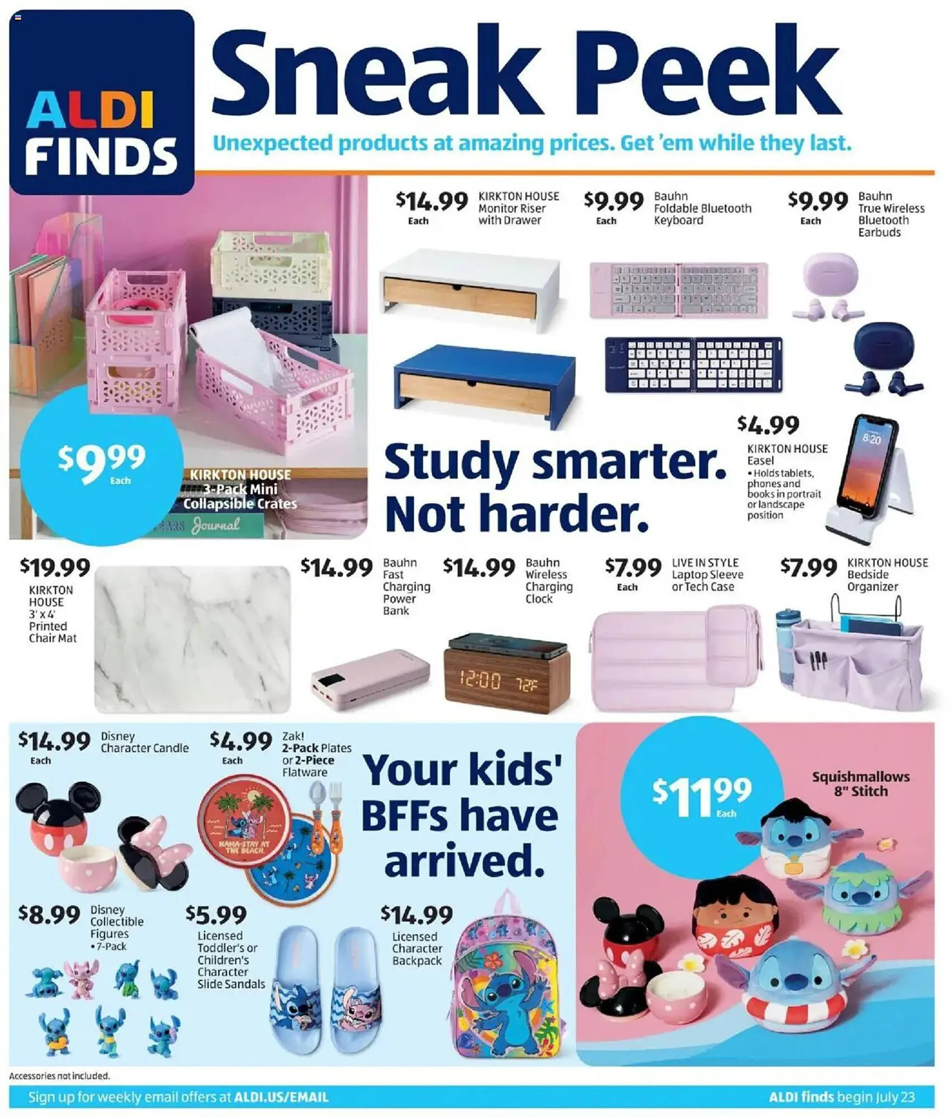 Weekly ad Aldi Weekly Ad from July 23 to July 30 2025 - Page 1