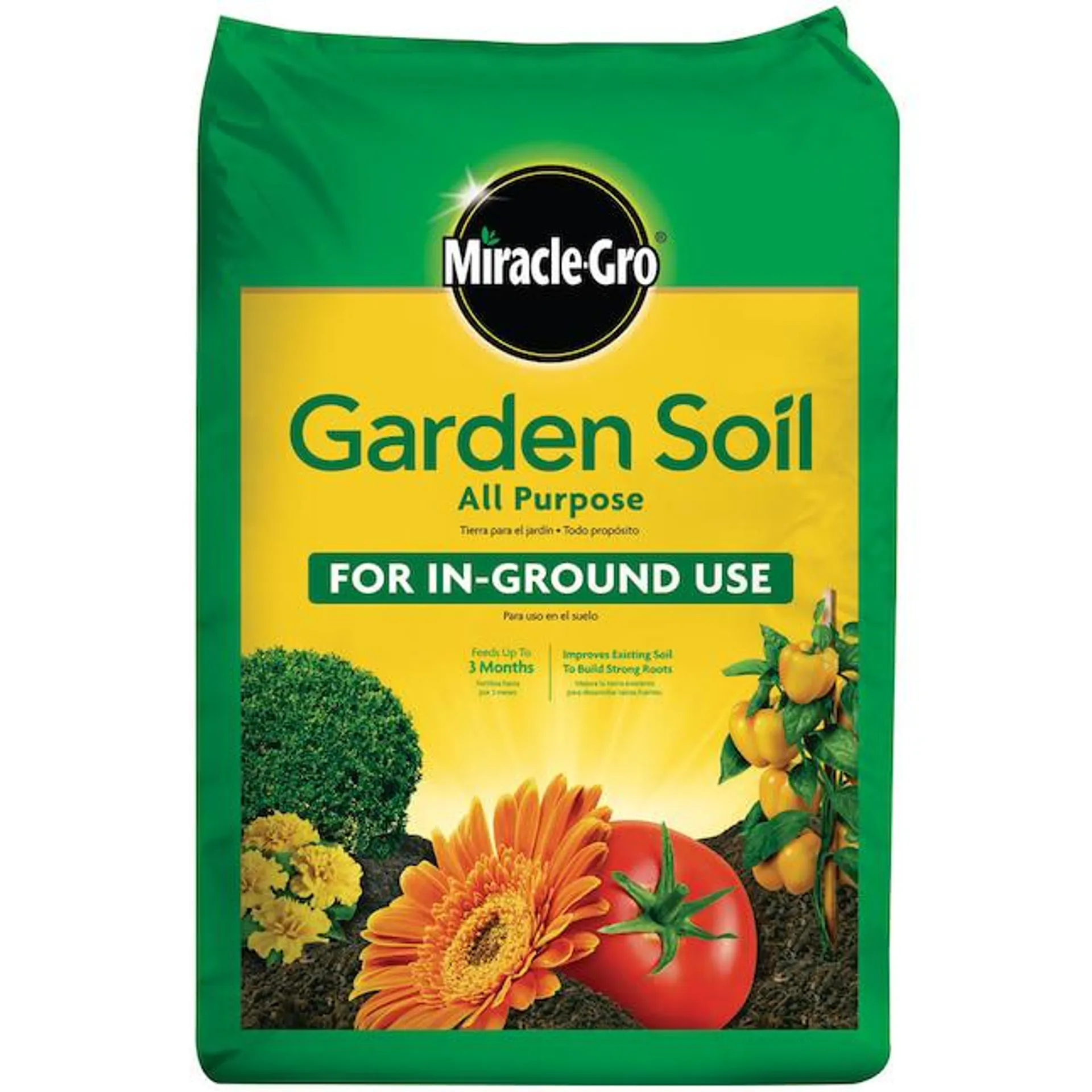 Miracle-Gro In-Ground Use All-purpose Garden Soil