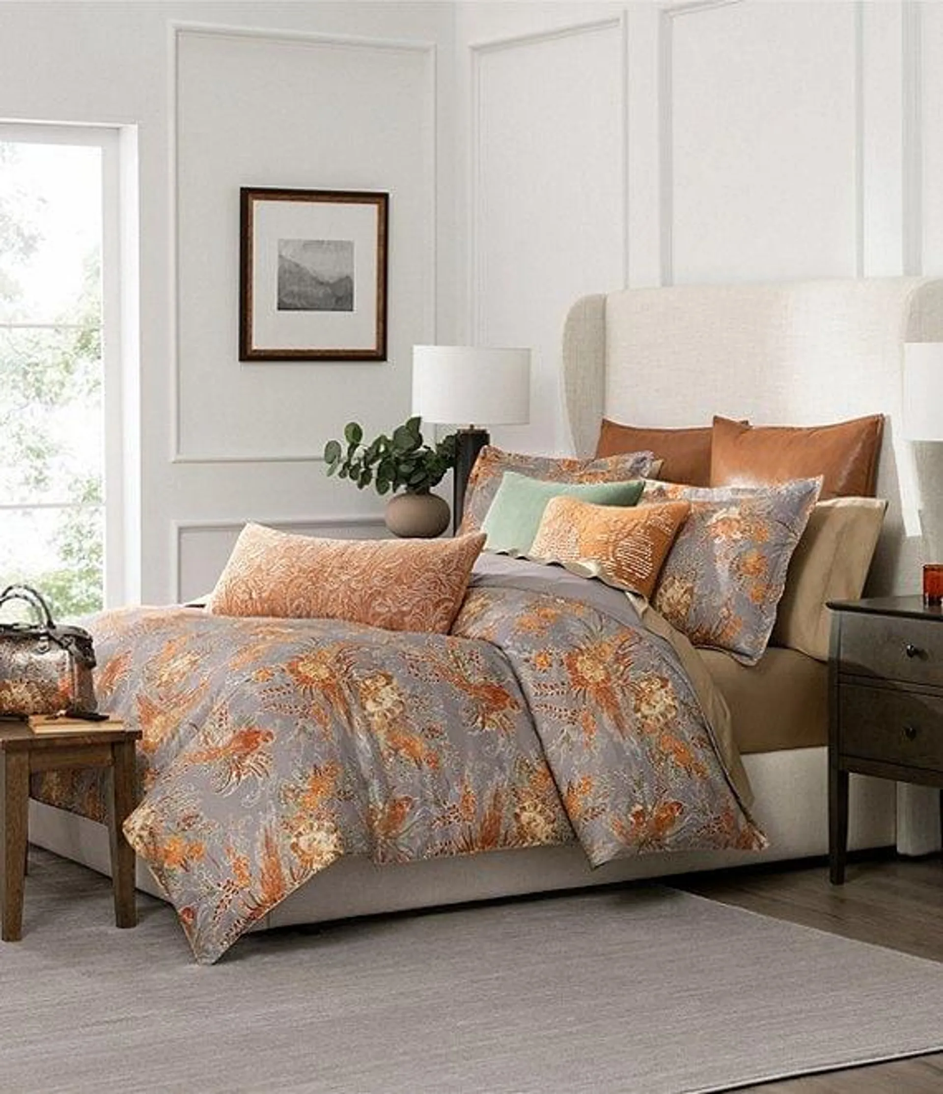 Italian Pheasant Comforter Mini Set