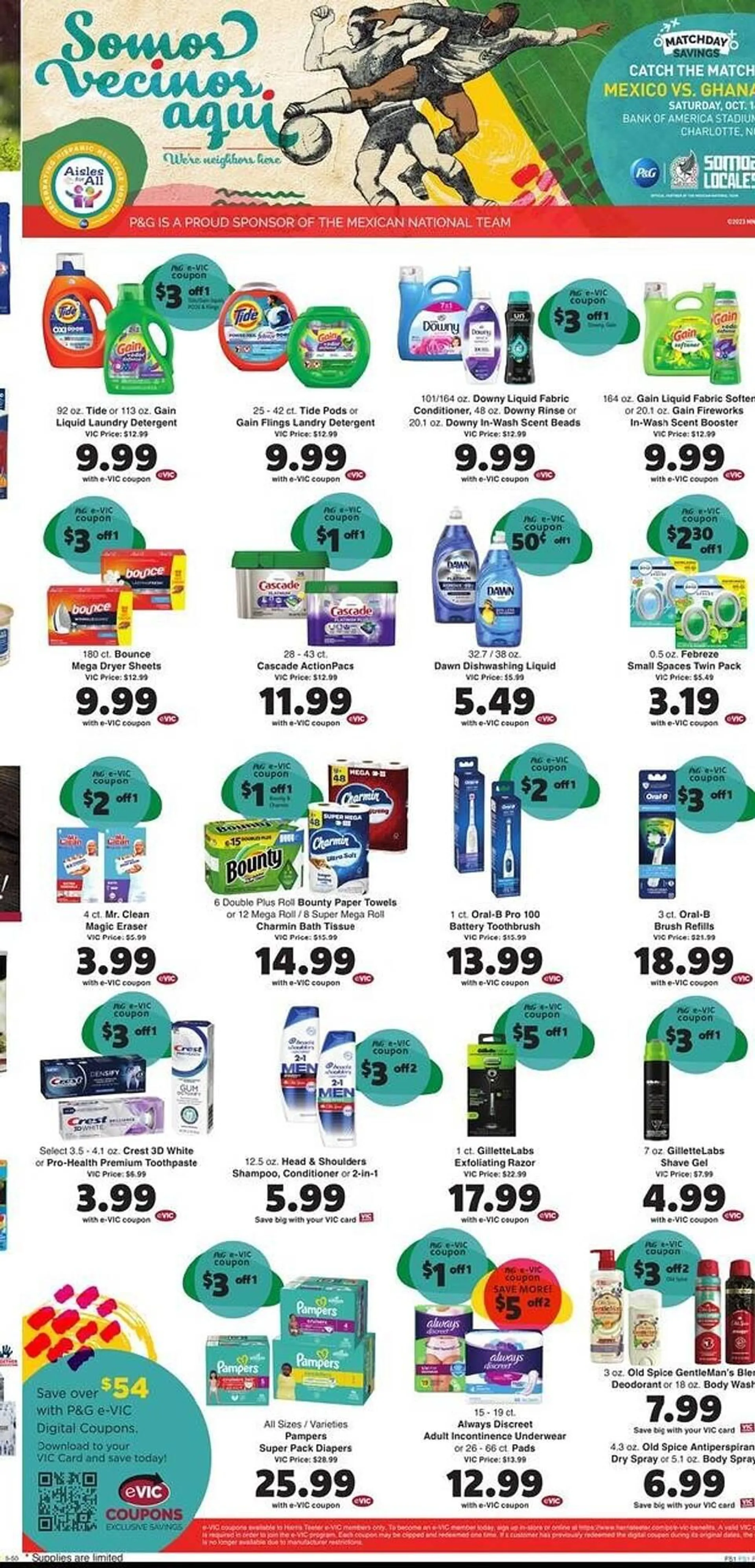 Weekly ad Harris Teeter Weekly Ad from September 27 to October 3 2023 - Page 10