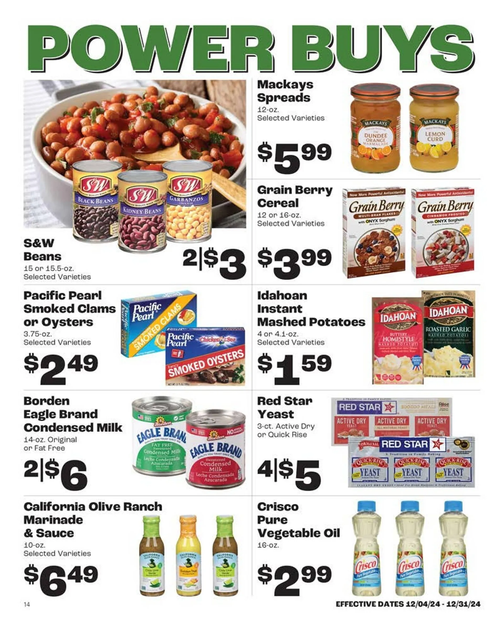 Weekly ad Rosauers Weekly Ad from December 11 to December 31 2024 - Page 14