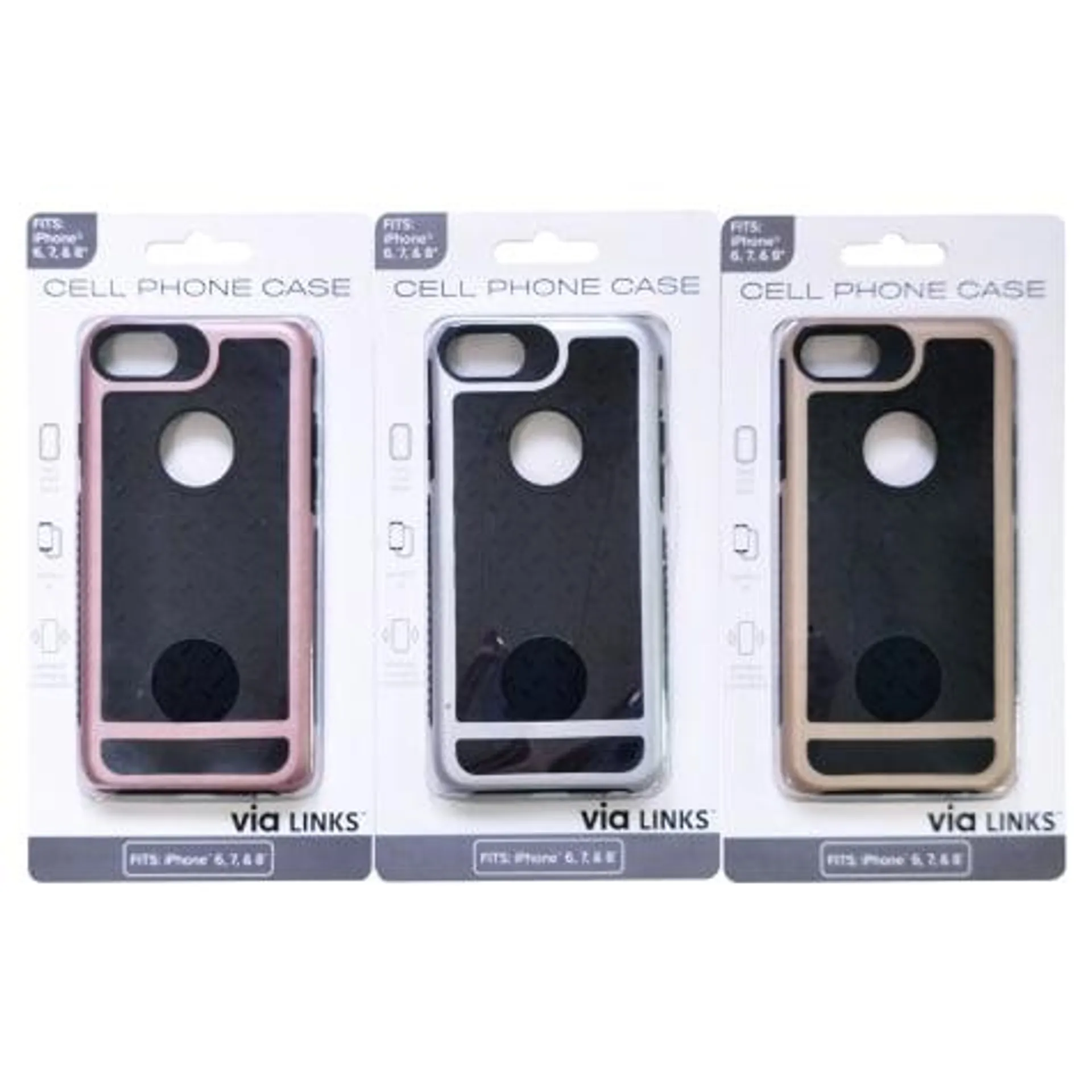 Via Links iPhone 6, 7, and 8 Cases Assorted