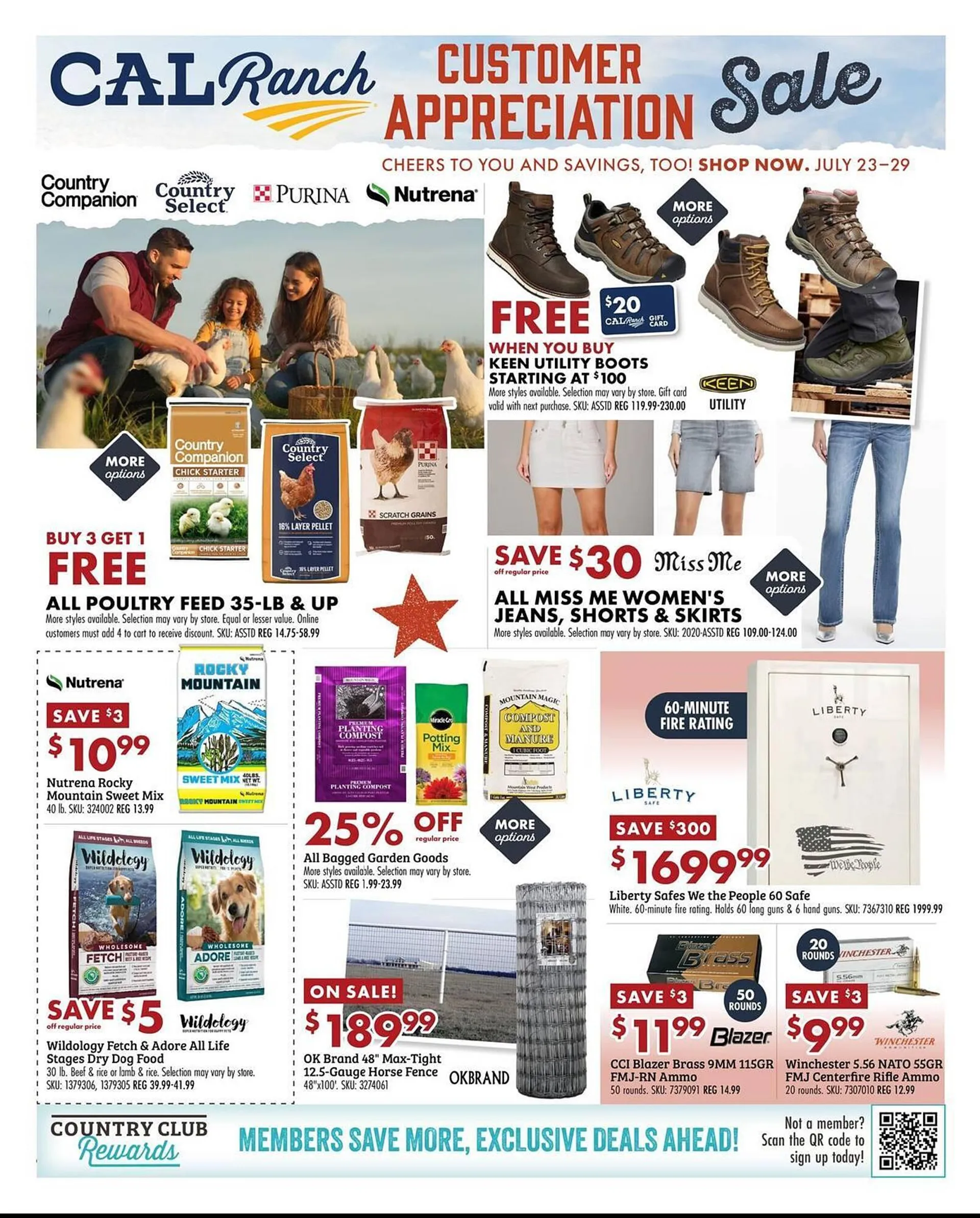 Weekly ad C A L Ranch Stores Weekly Ad from July 23 to July 29 2025 - Page 1
