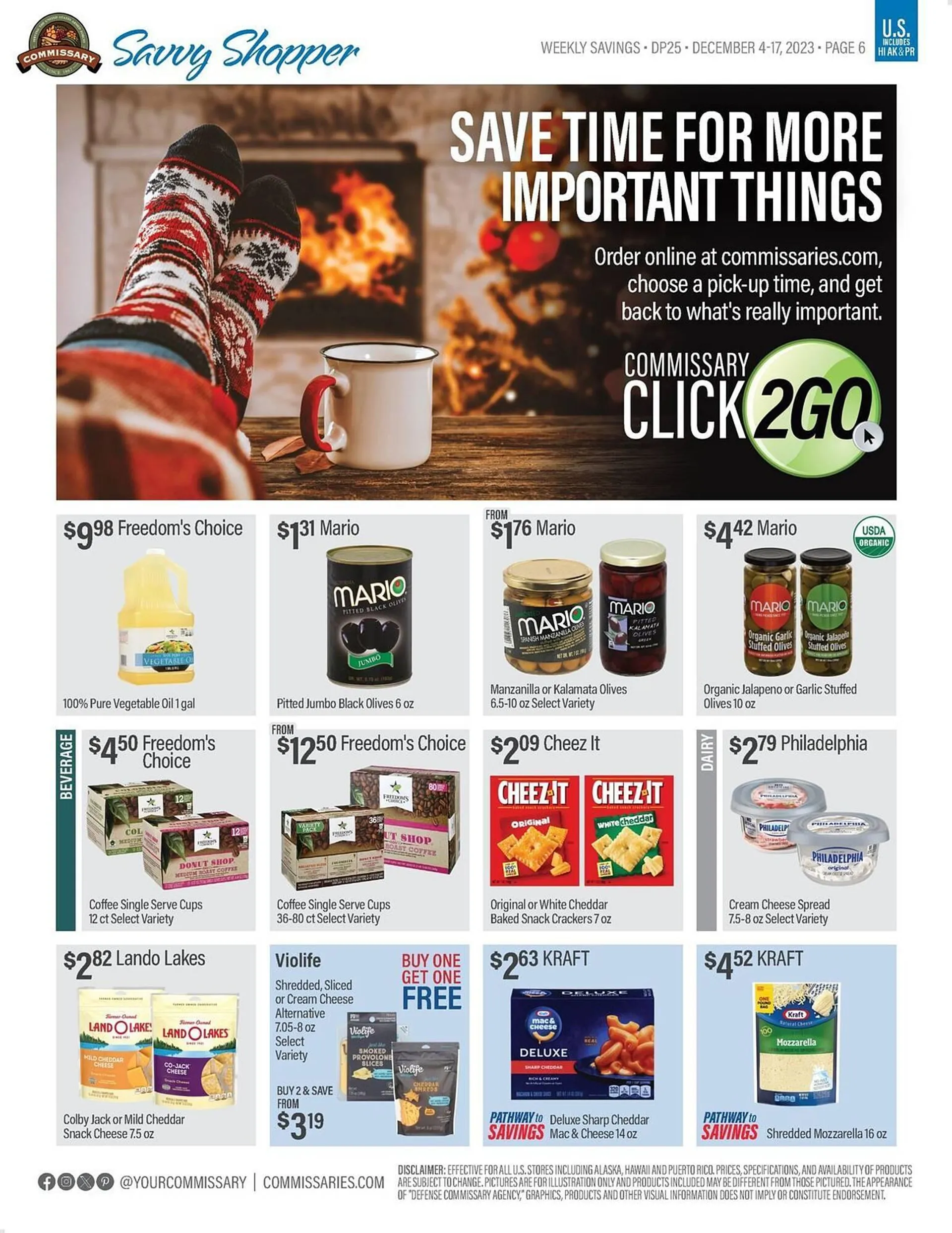 Weekly ad Commissary Weekly Ad from December 4 to December 17 2023 - Page 6