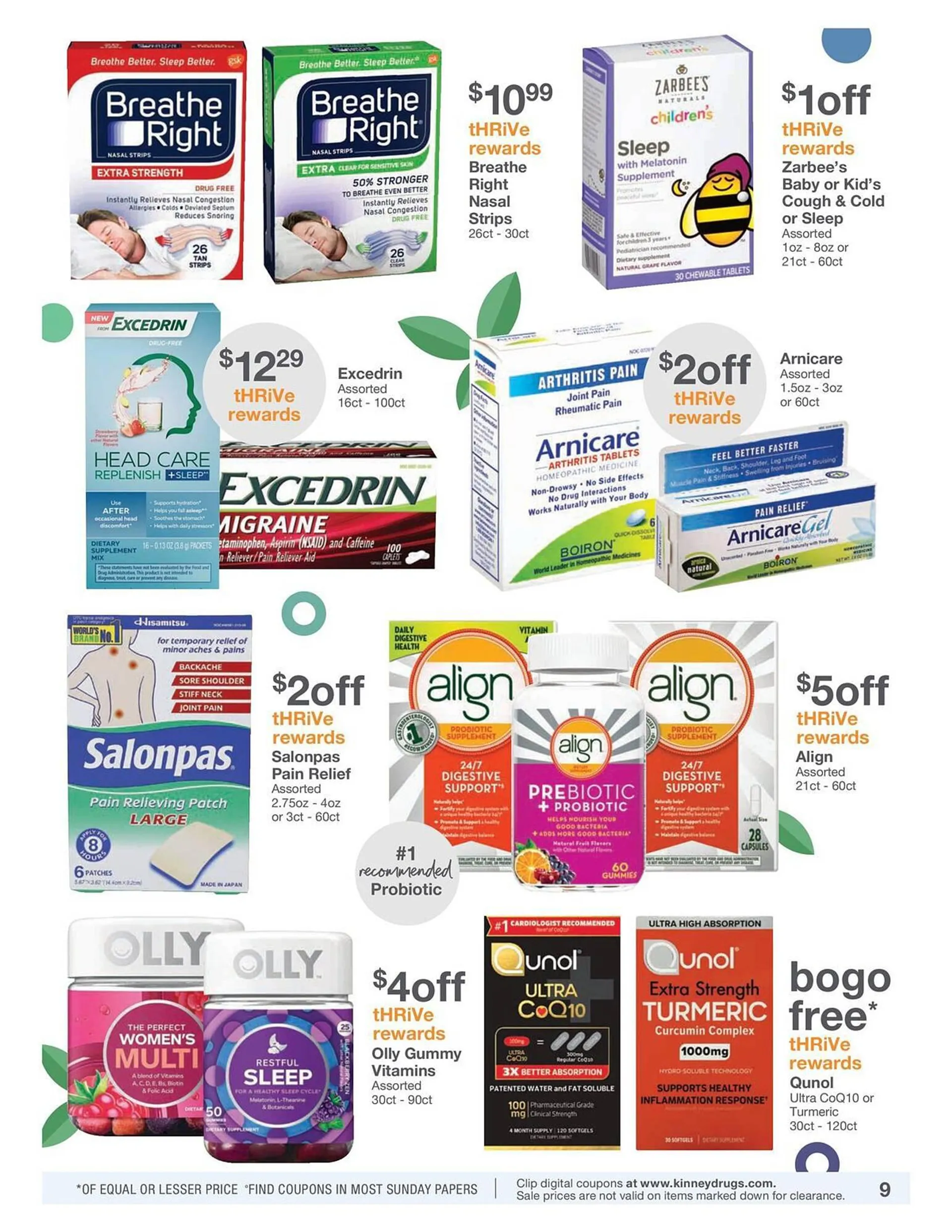 Weekly ad Kinney Drugs Weekly Ad from April 2 to April 27 2024 - Page 9