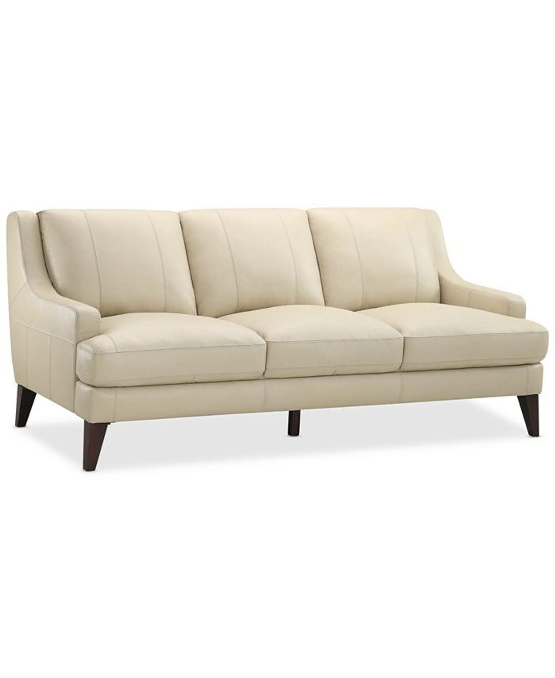 Collyn 83" Modern Leather Sofa, Created for Macy's