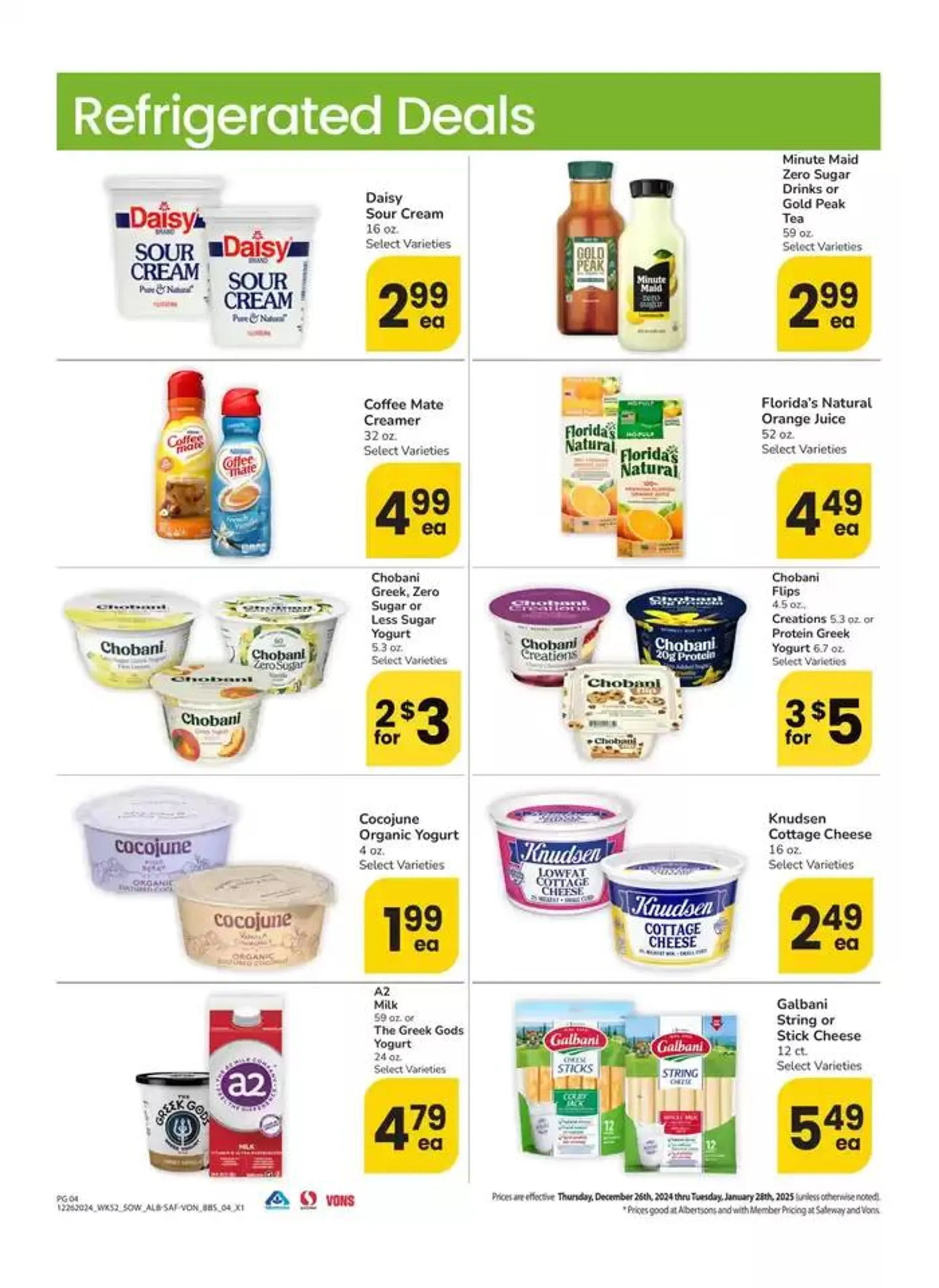 Weekly ad Albertsons - Southwest - BBS from December 26 to January 28 2025 - Page 4