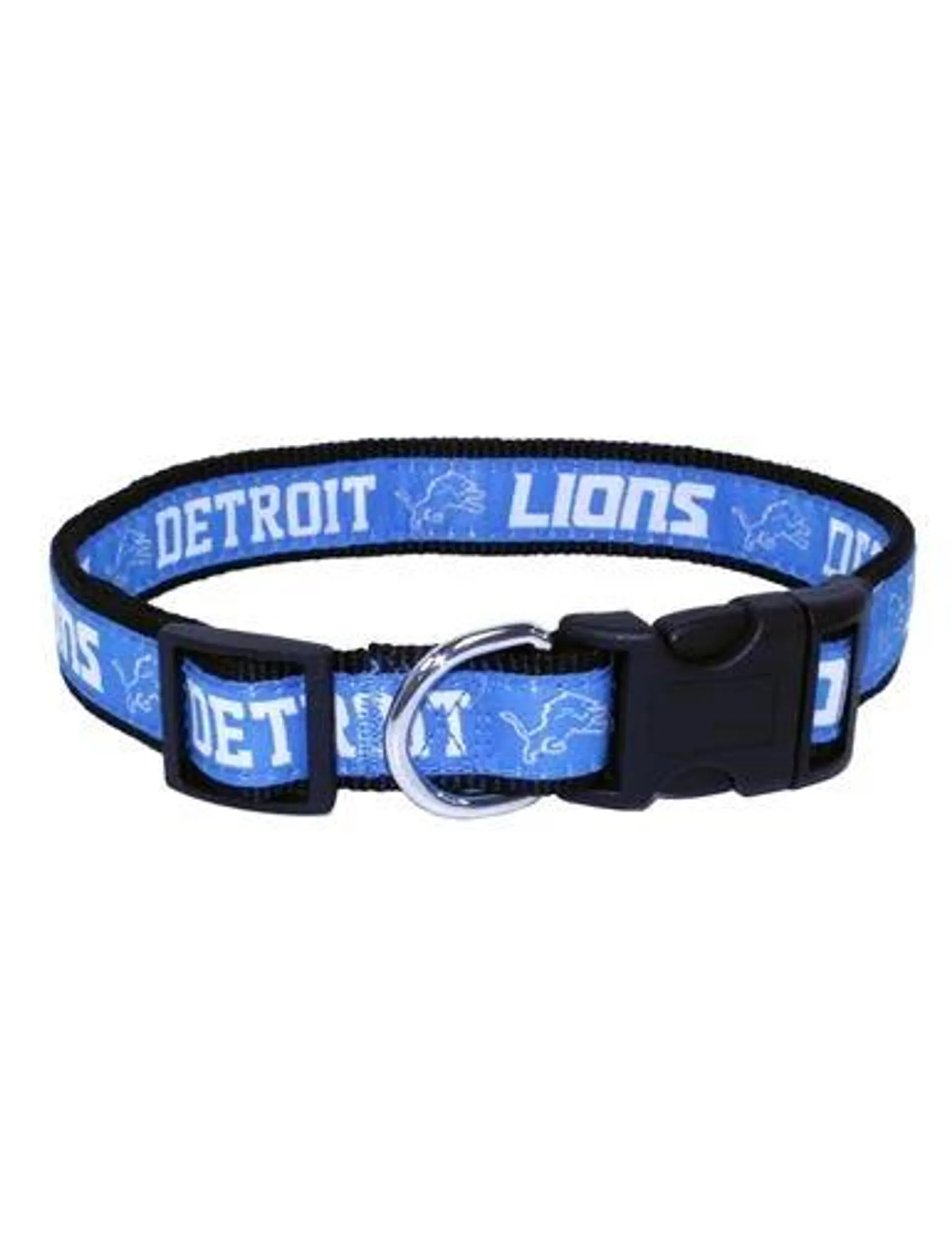 Pets First NFL Collar Detroit Lions, Medium