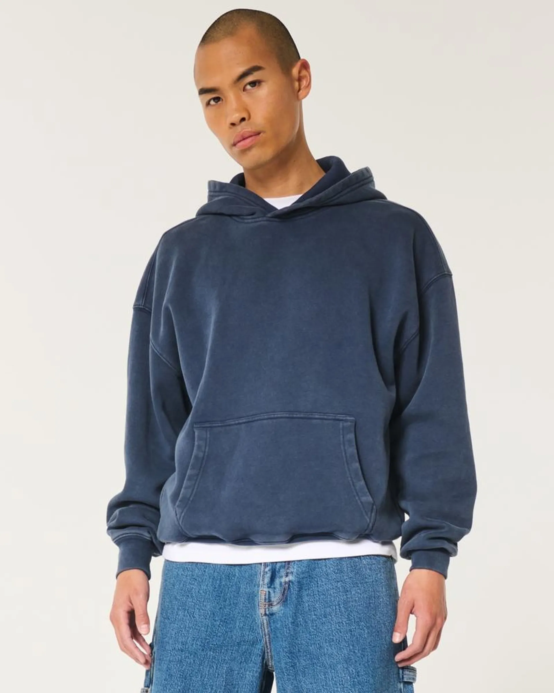 Boxy Washed Hoodie