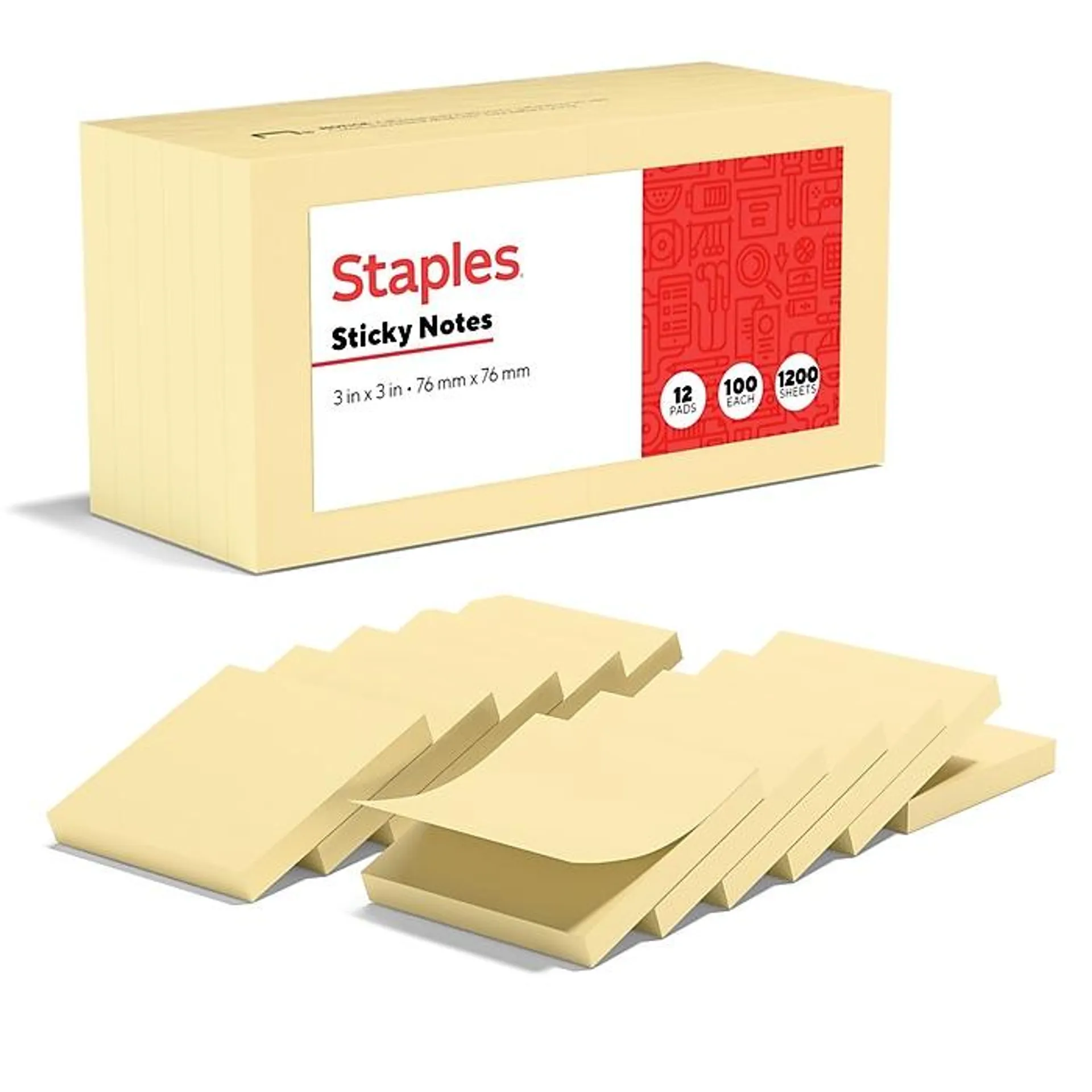 Staples Recycled Notes,