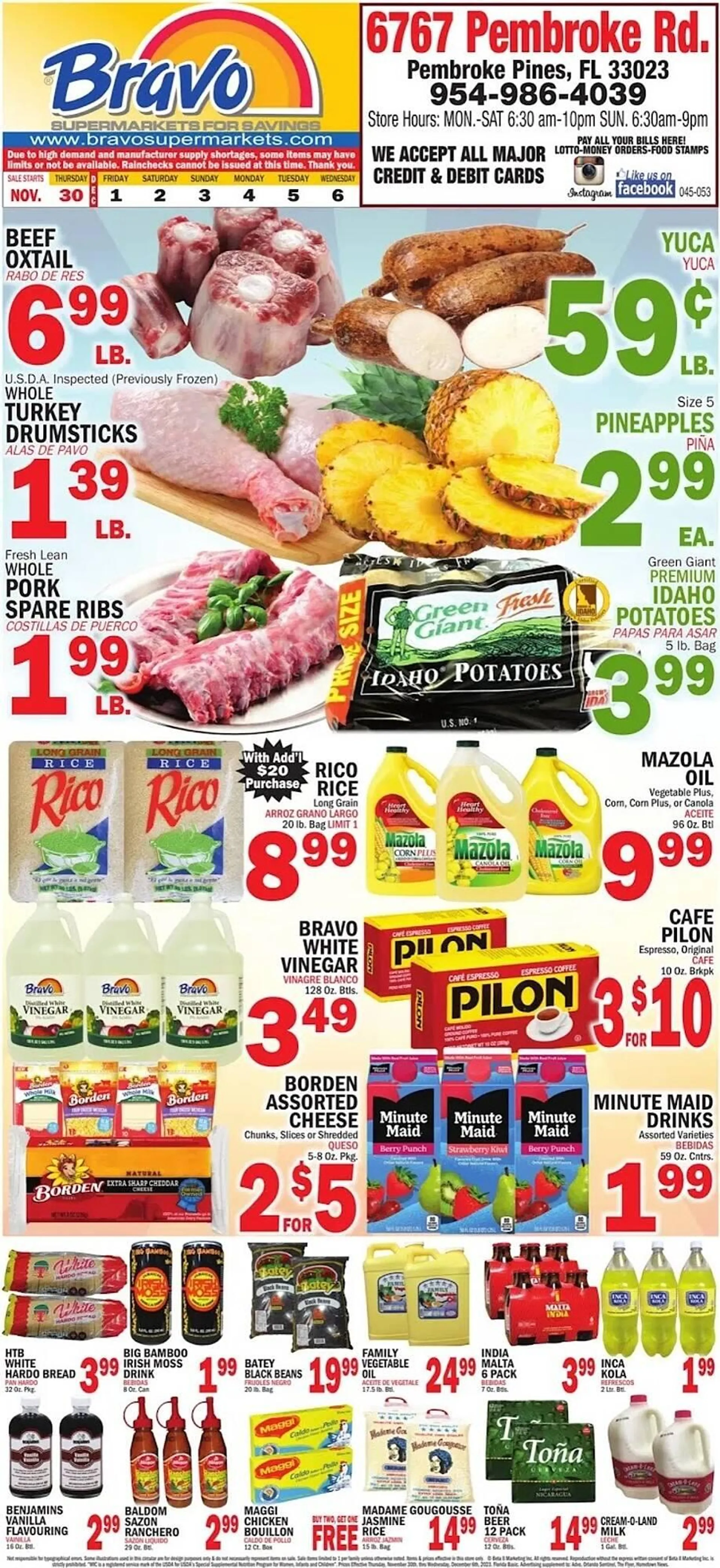 Bravo Supermarkets Weekly Ad