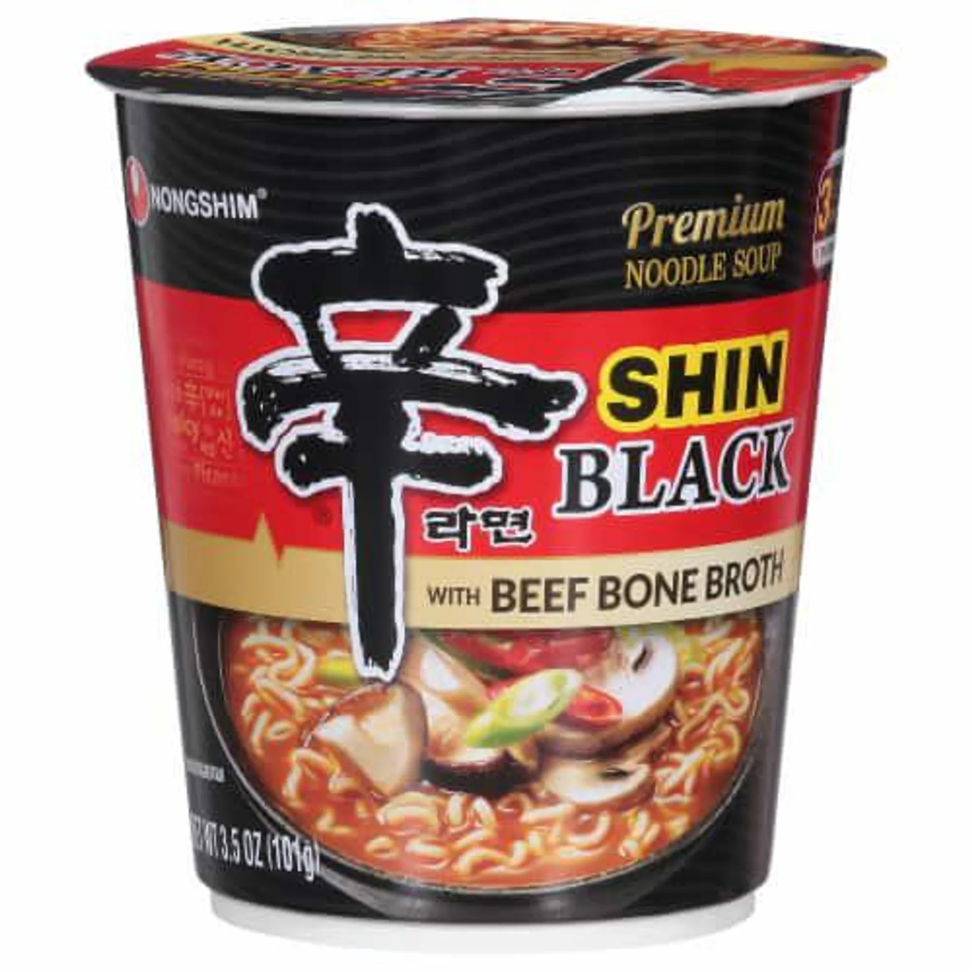 Nongshim Shin Black Premiuim Noodle Soup Cup