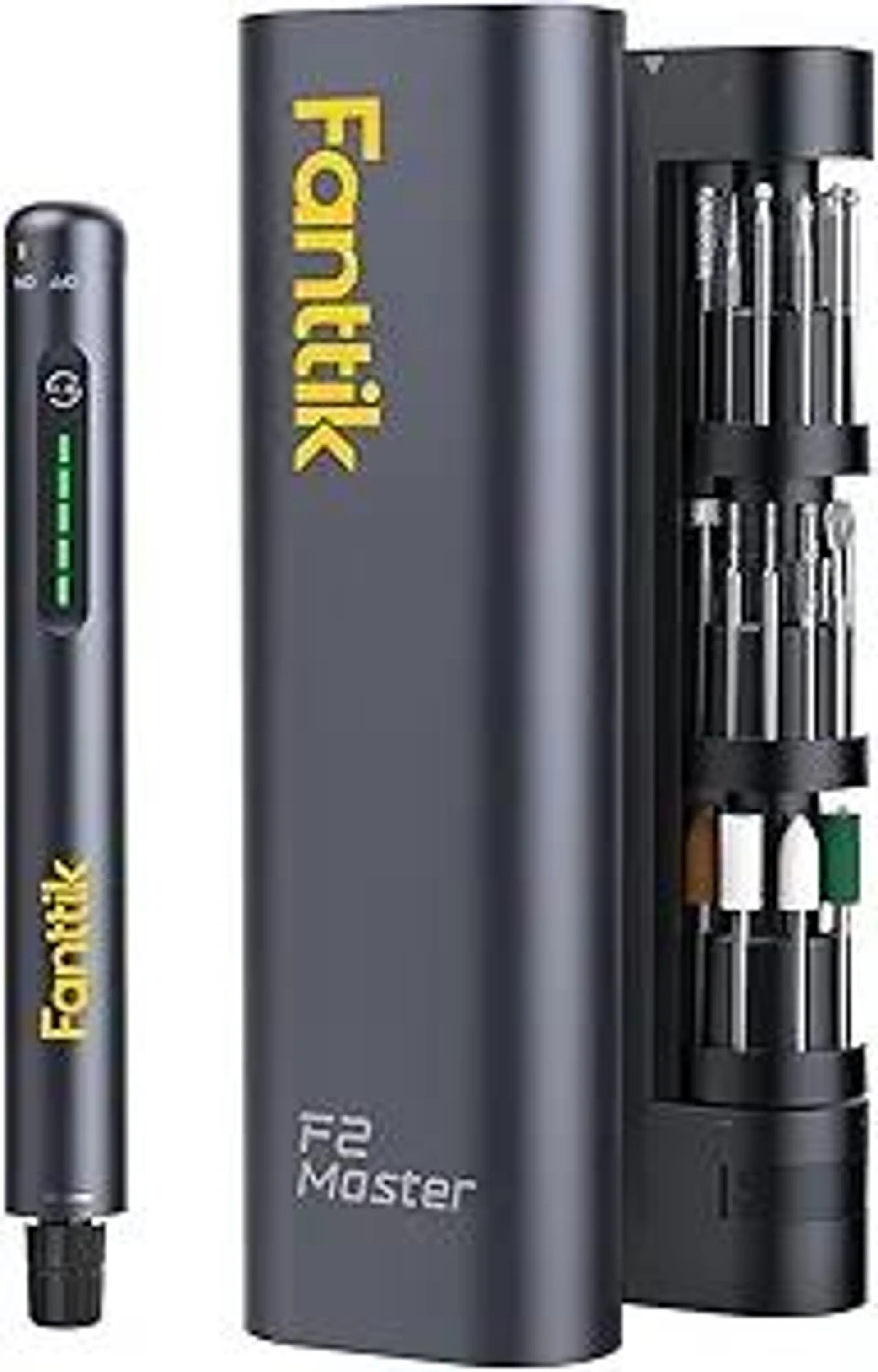 Fanttik F2 Master Mini Cordless Rotary Tool Kit 4V, NeoPulse Motor, 5 Variable Speed, 25000 RPM, Revostor Hub, 35 Accessories, Power Tool for Sanding, Polishing, Drilling, Carving, DIY Crafts