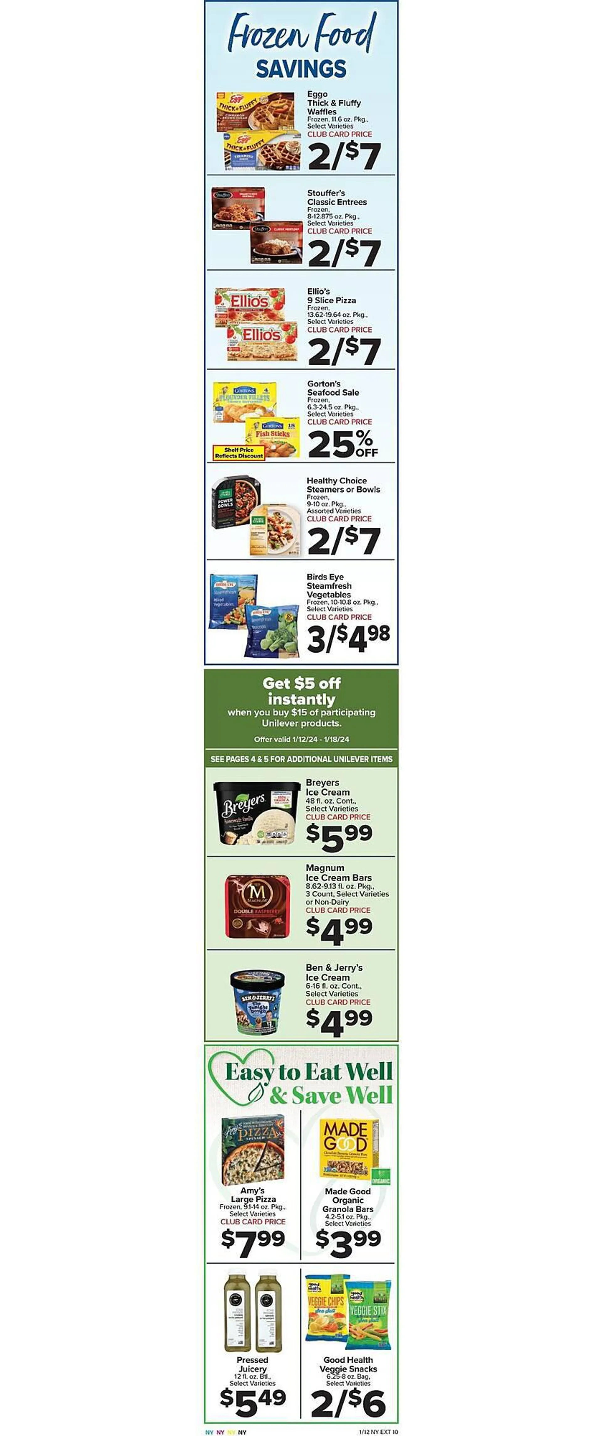 Weekly ad Foodtown Supermarkets Weekly Ad from January 12 to January 18 2024 - Page 2