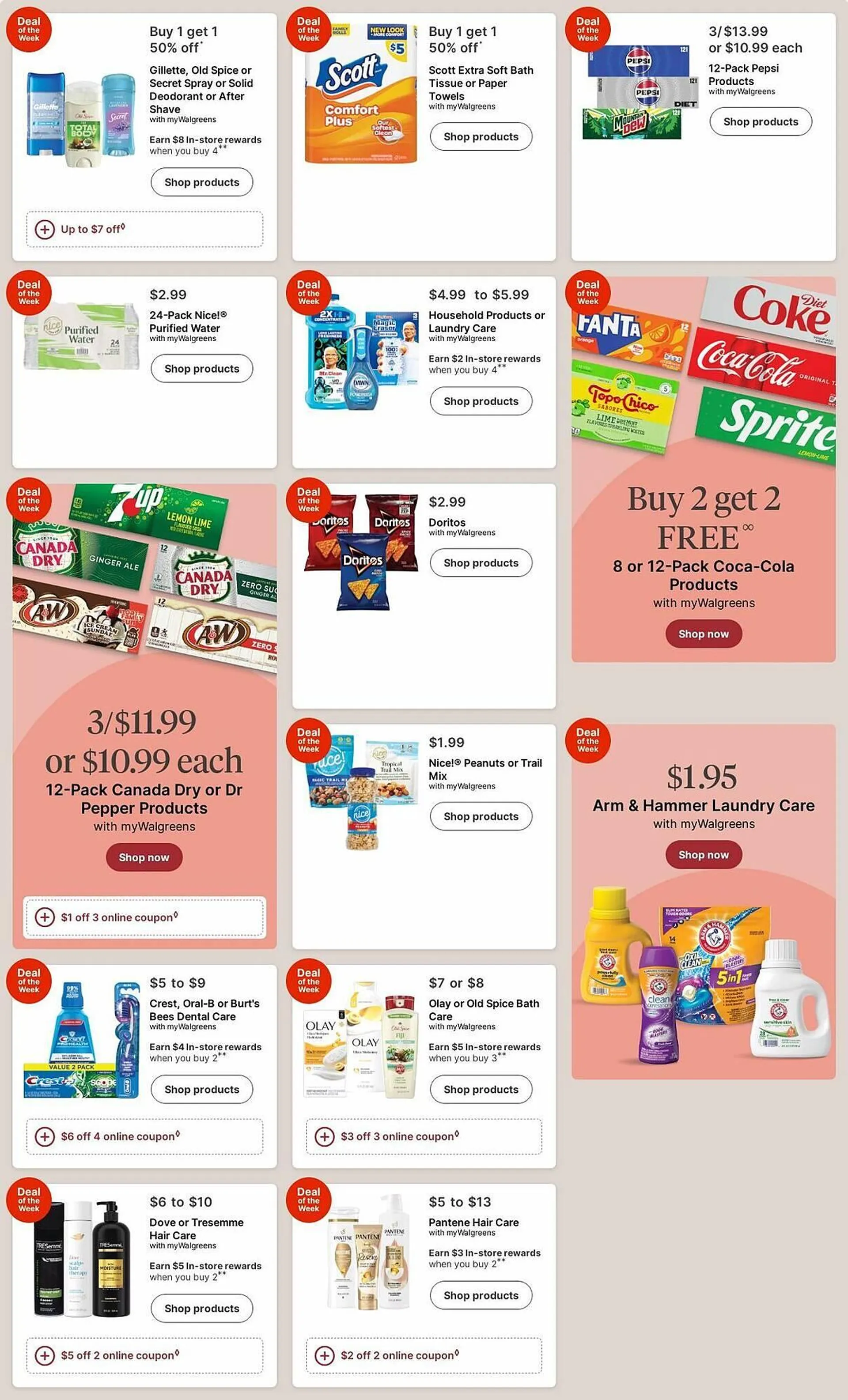 Weekly ad Walgreens Weekly Ad from August 25 to September 3 2025 - Page 1