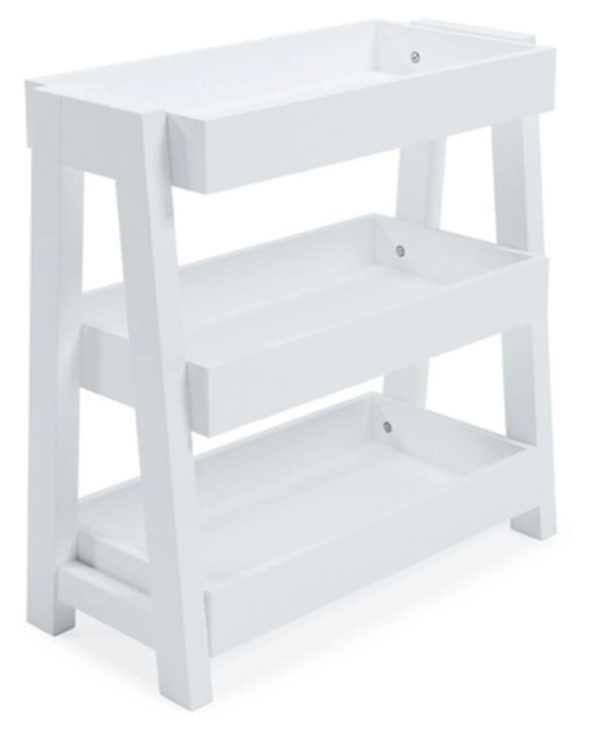 Blariden Shelf Accent Table, White