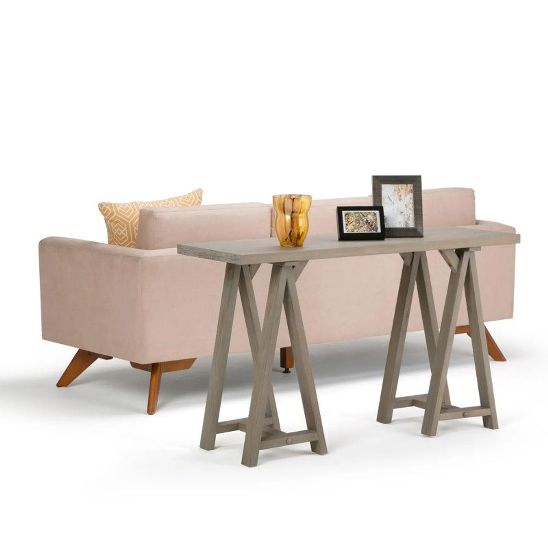 Sawhorse Sawhorse Console Sofa Table