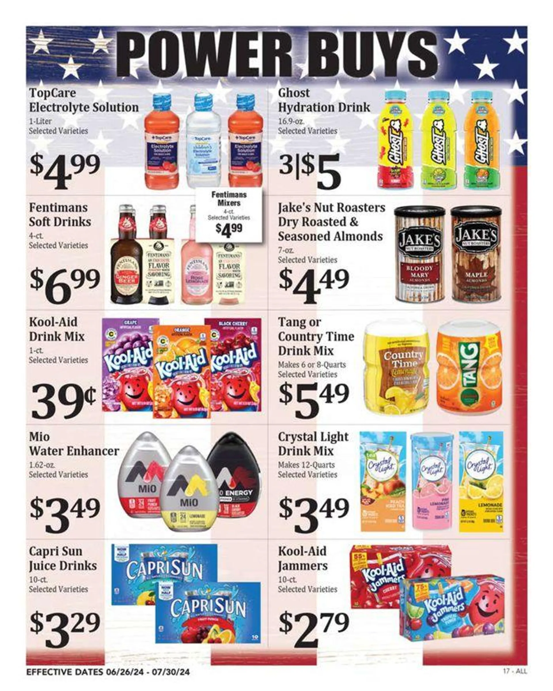 Weekly ad Rosauers Monthly Power Buys from June 26 to July 30 2024 - Page 17