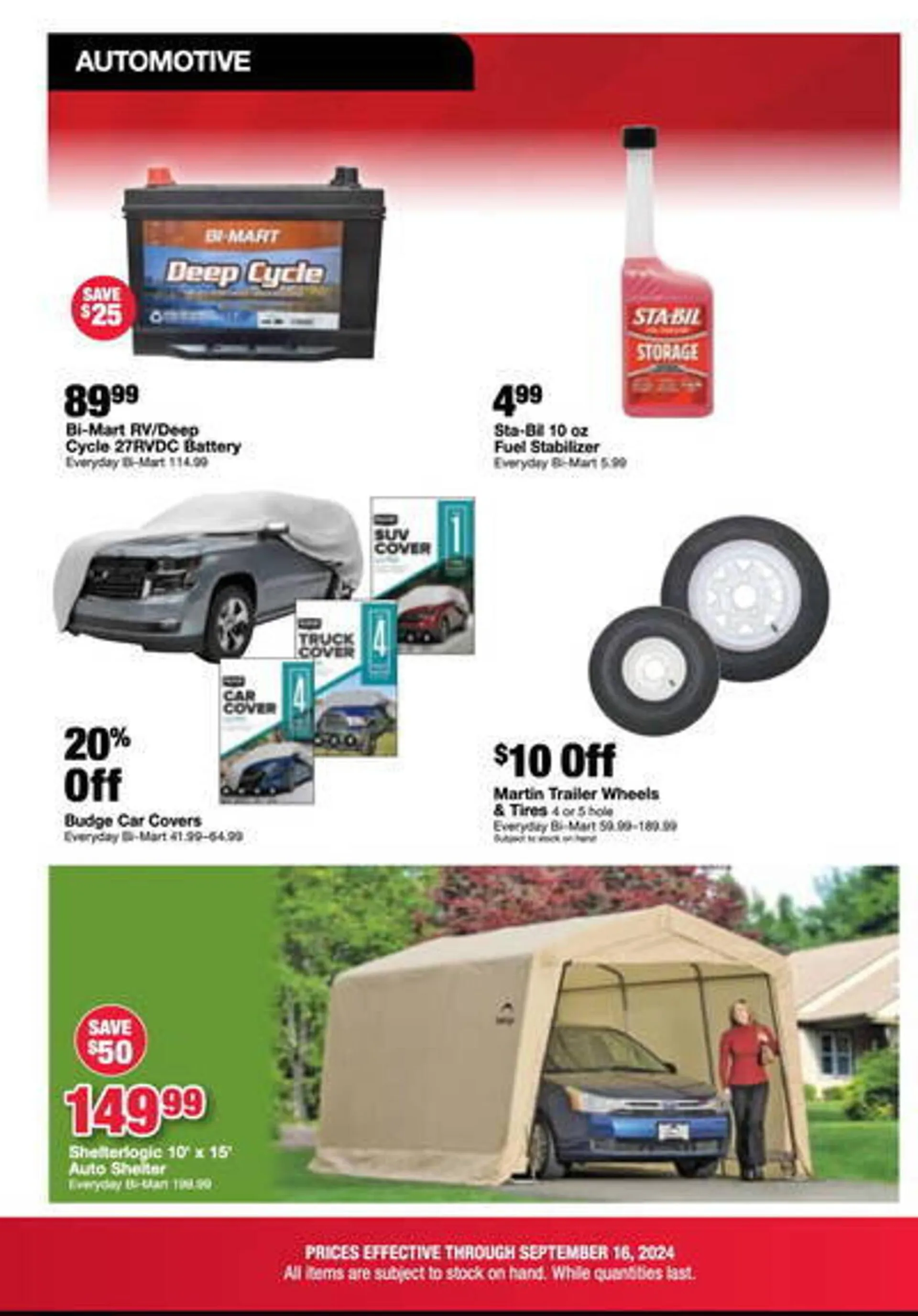 Weekly ad Bi-Mart Weekly Ad from September 10 to September 24 2024 - Page 29