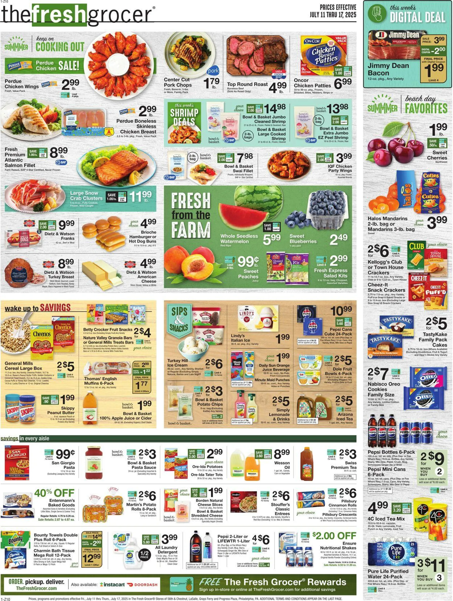 Weekly ad Gerrity's Supermarkets Current weekly ad from July 10 to July 17 2025 - Page 1