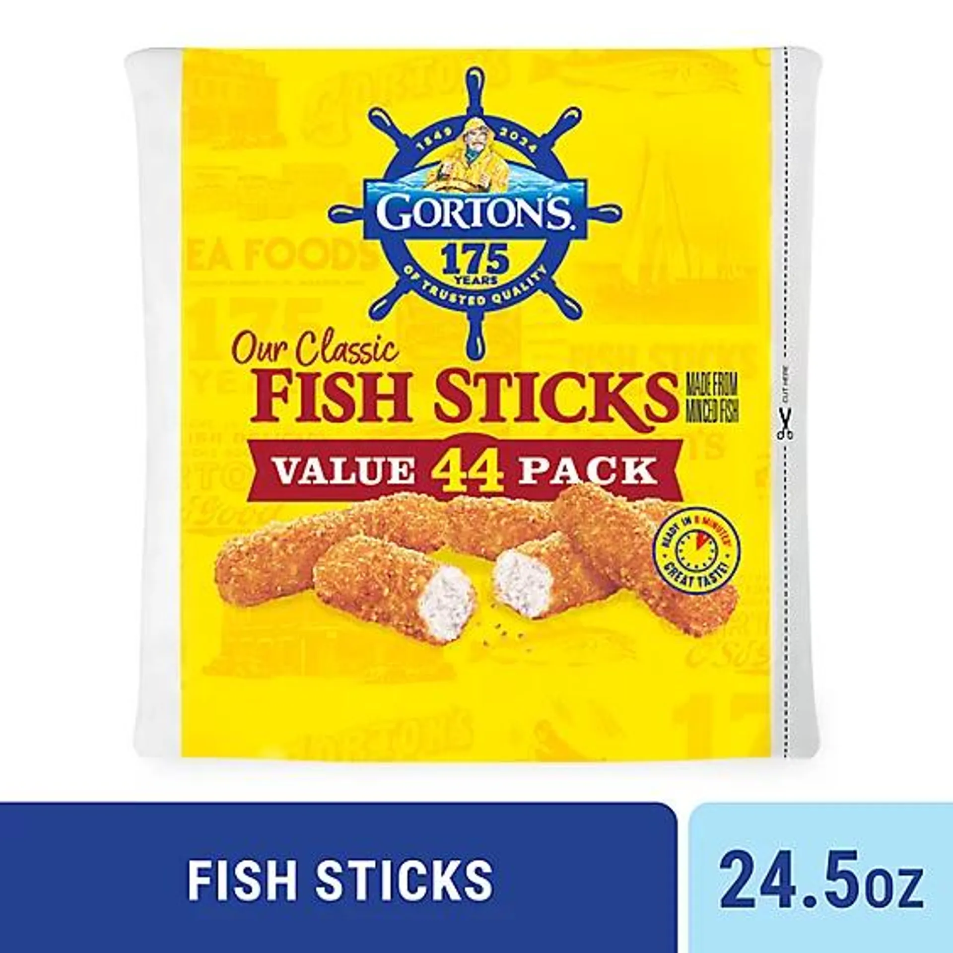 Gorton's Fish Sticks Bag - 24.5 Oz