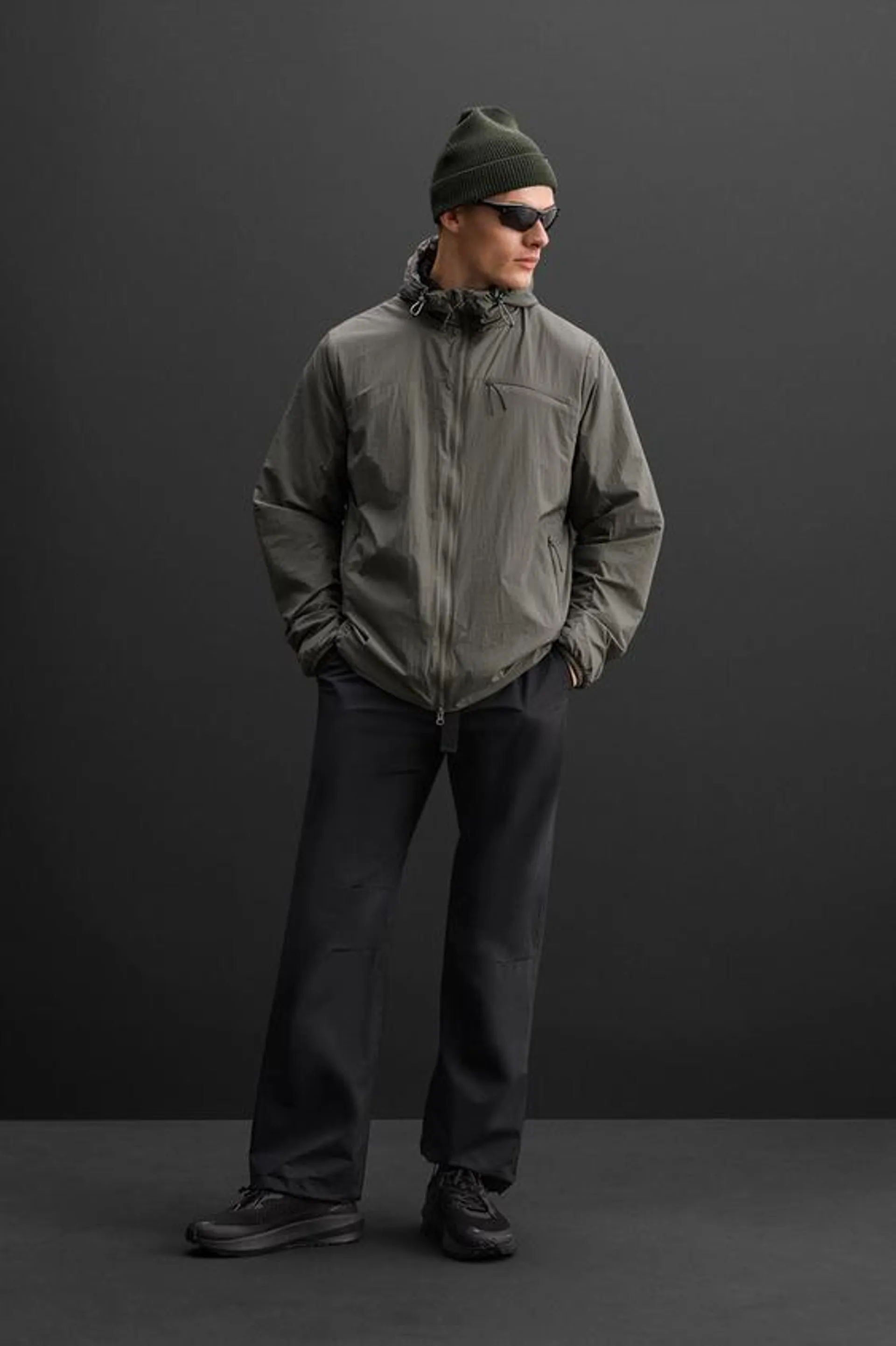 COMBINATION TECHNICAL FLEECE JACKET