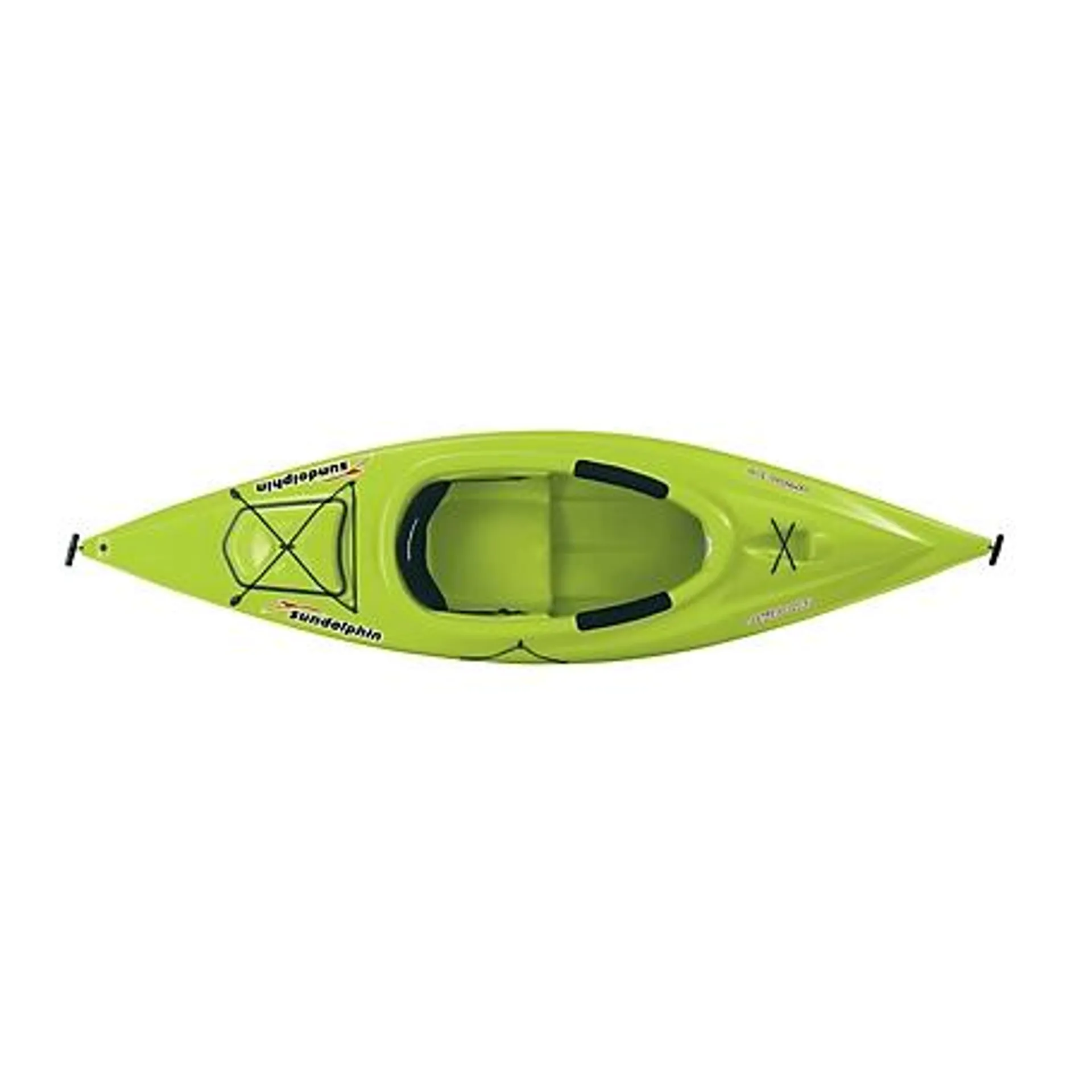 Sun Dolphin 10 ft. 7 in. Aruba Sit-Inside Kayak with Paddle, Citrus