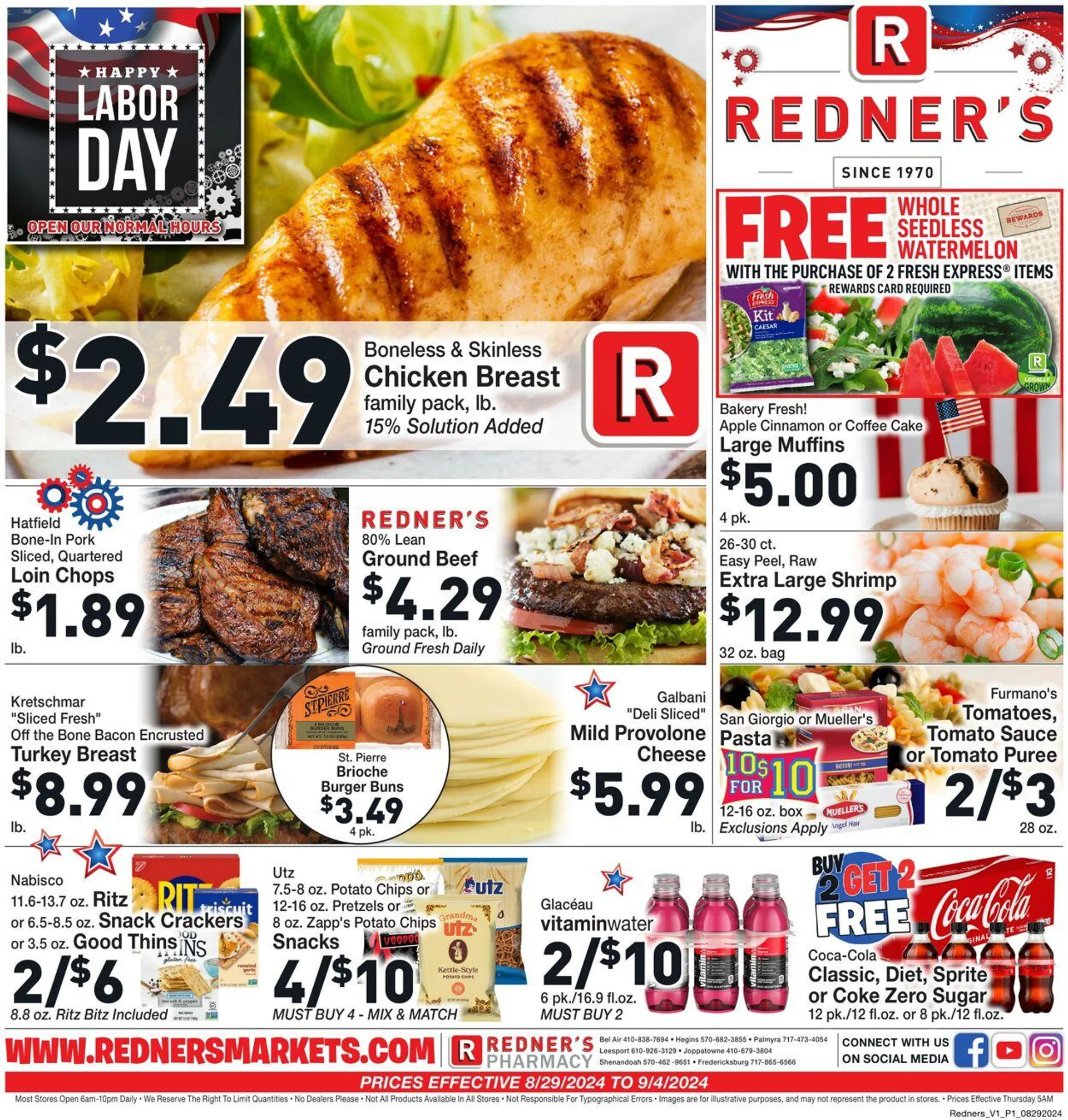 Redner’s Warehouse Market Current weekly ad - 1