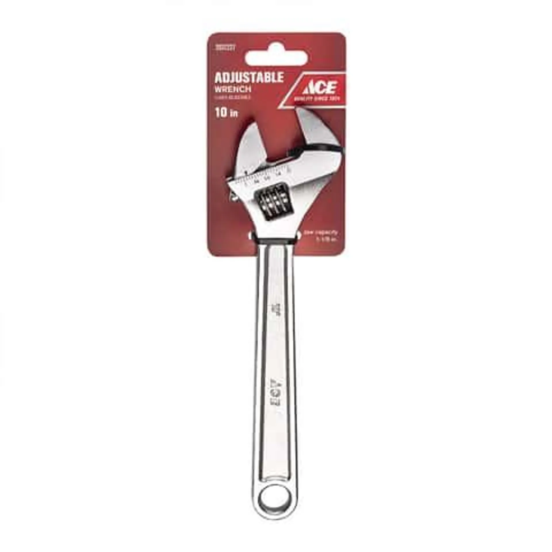 Ace Adjustable Wrench 10 in. L 1 pc