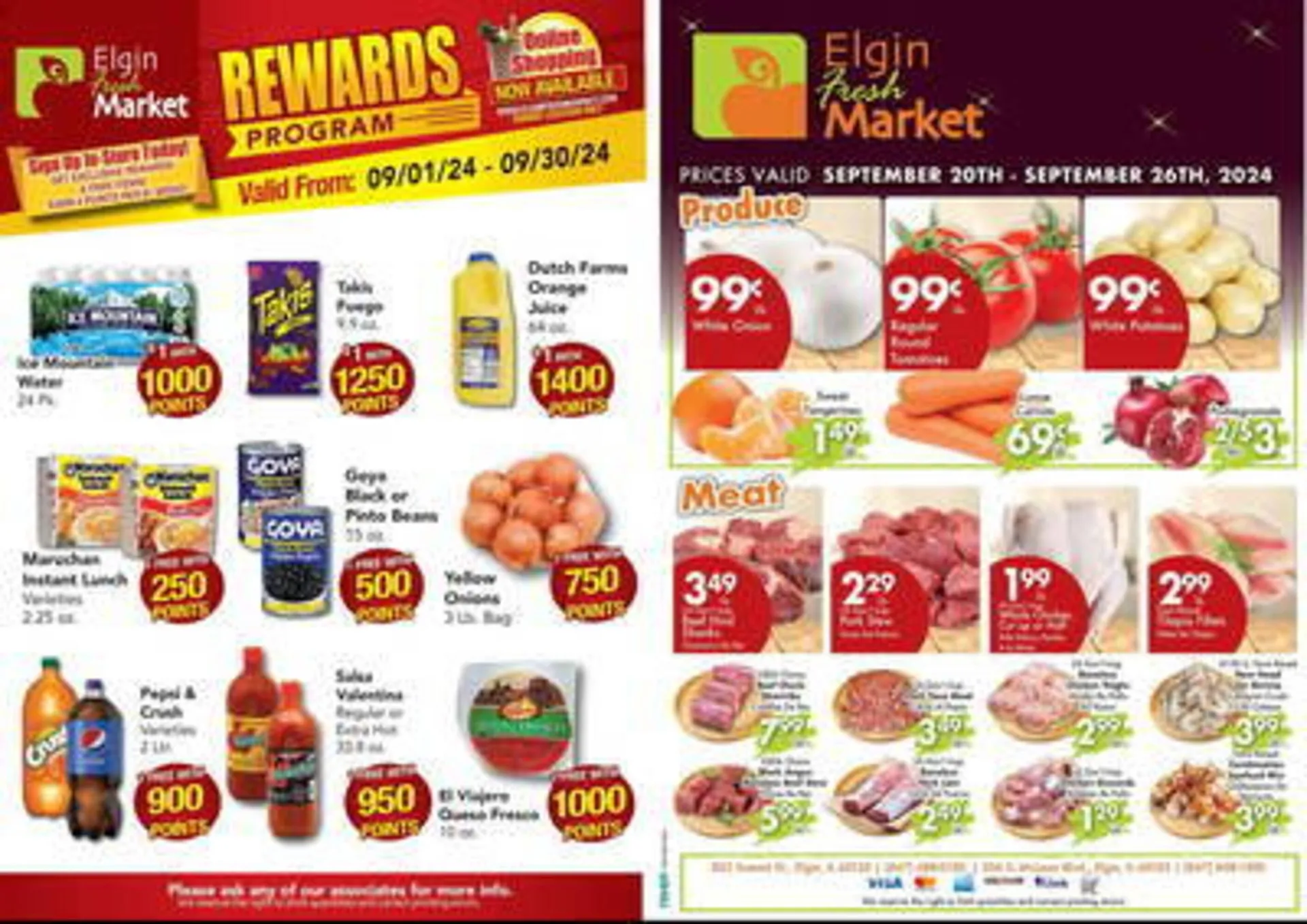 Elgin Fresh Market Weekly Ad - 1