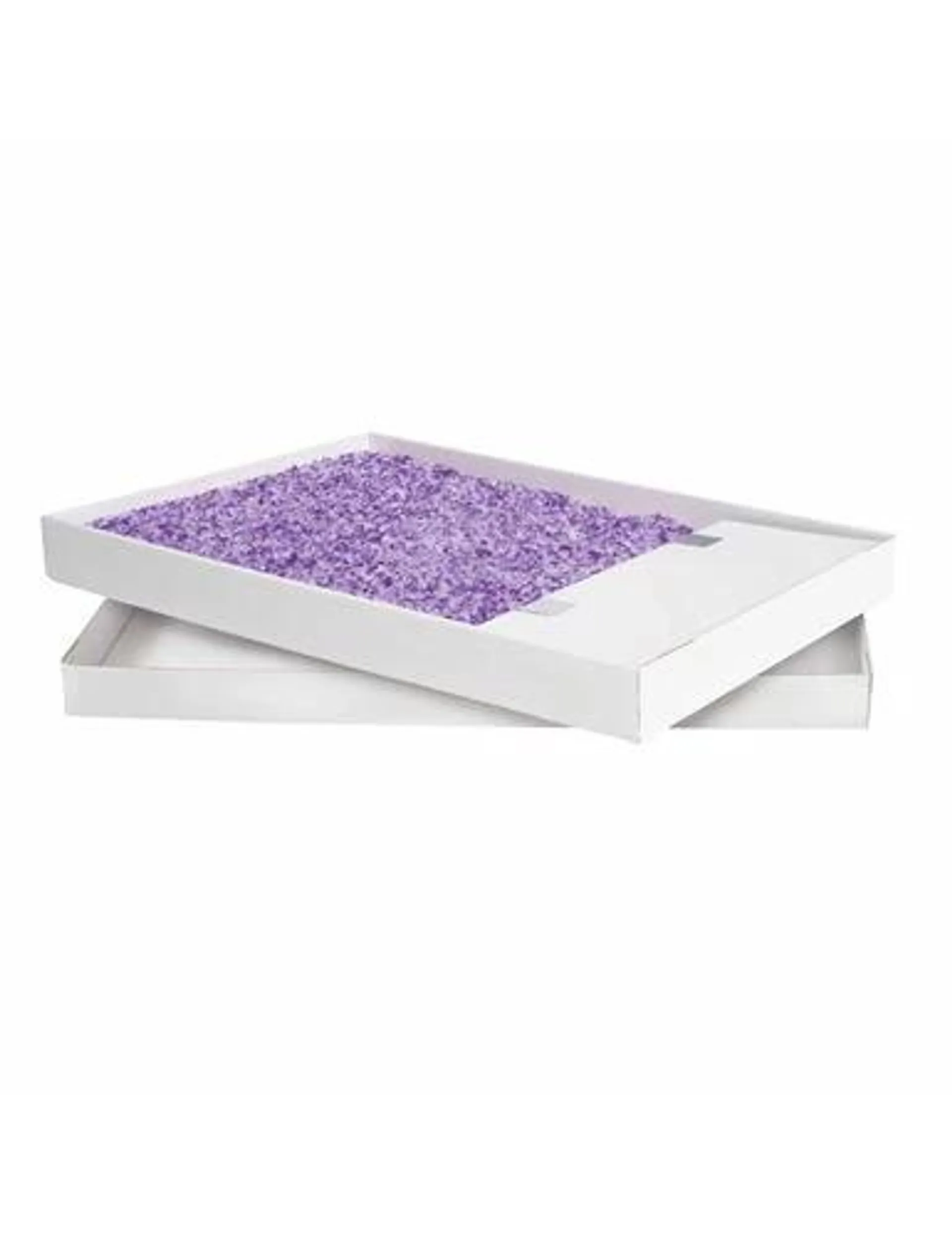 PetSafe ScoopFree Complete Replacement Lavender Scented Crystal Litter Tray, 1-Pack