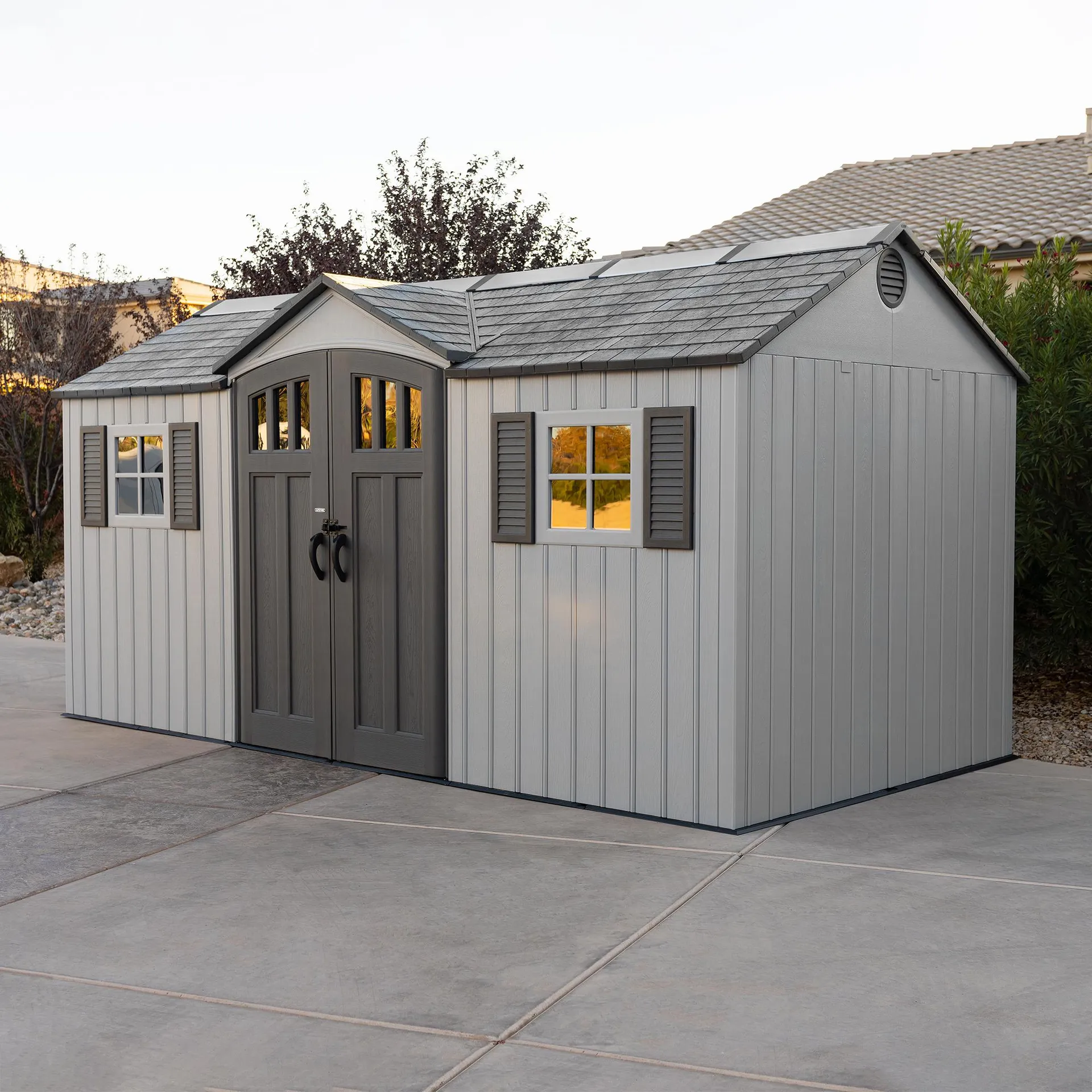 Lifetime 15 x 8 Outdoor Storage Shed