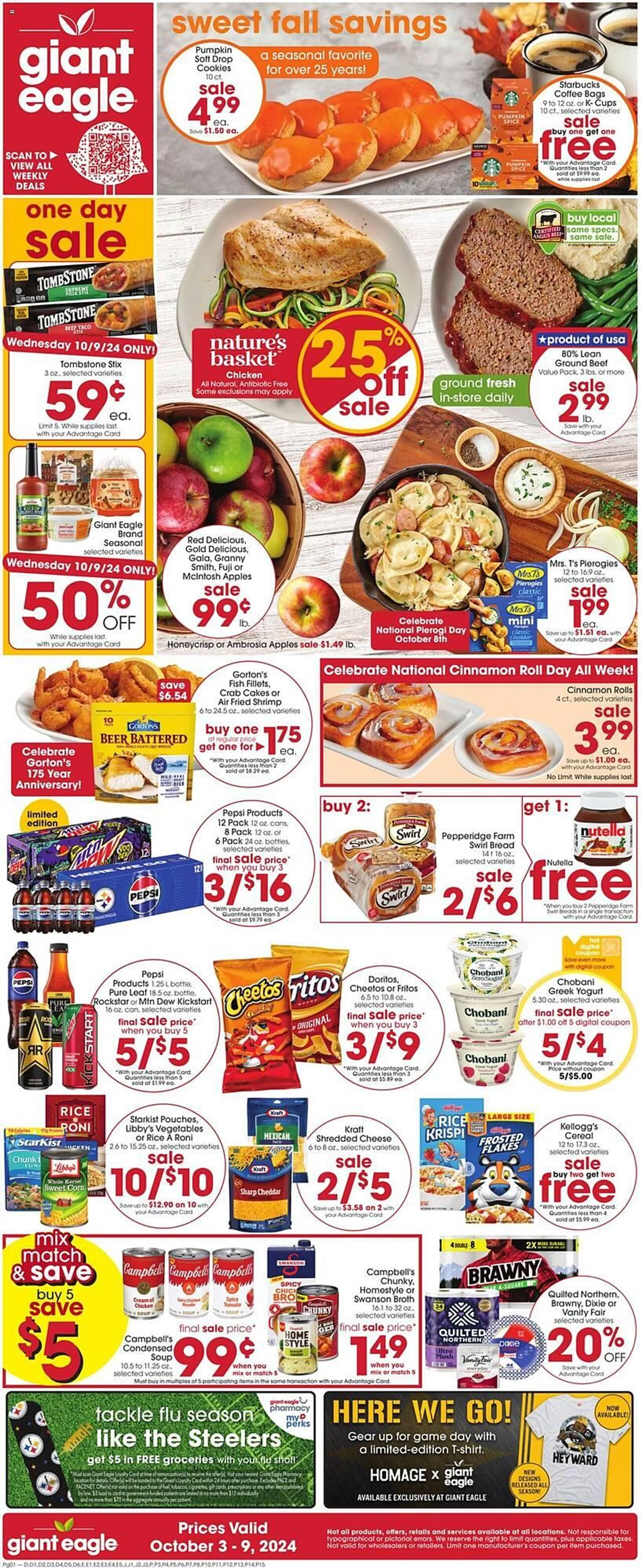 Weekly ad Giant Eagle Weekly Ad from October 3 to October 9 2024 - Page 3