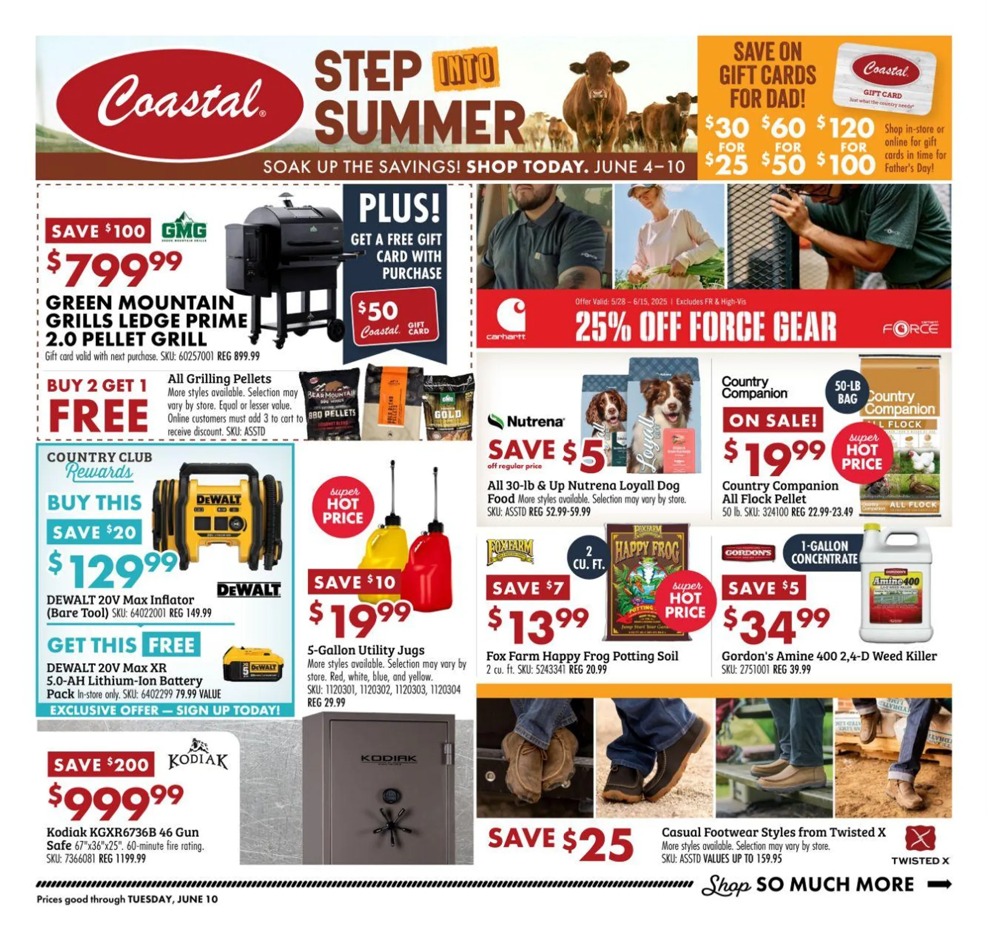 Weekly ad Coastal Farm from June 4 to June 10 2025 - Page 1
