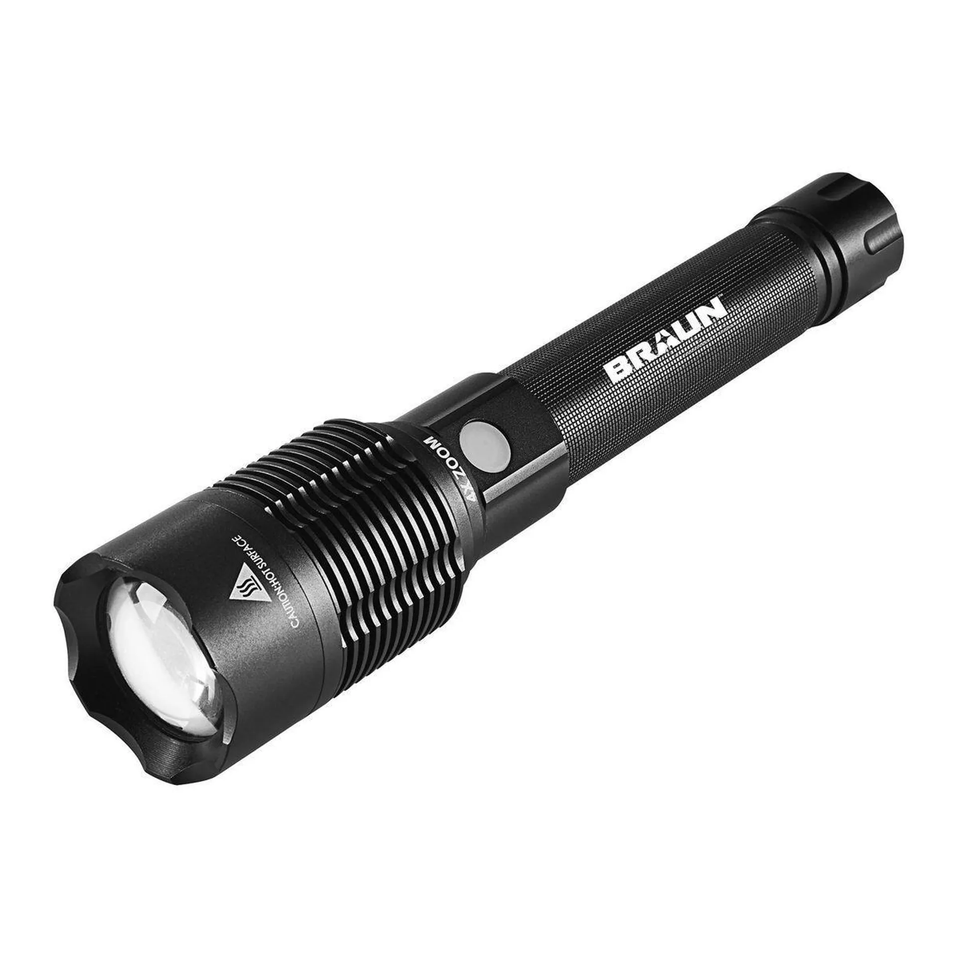 7000 Lumen Rechargeable Waterproof LED Flashlight with Battery Bank