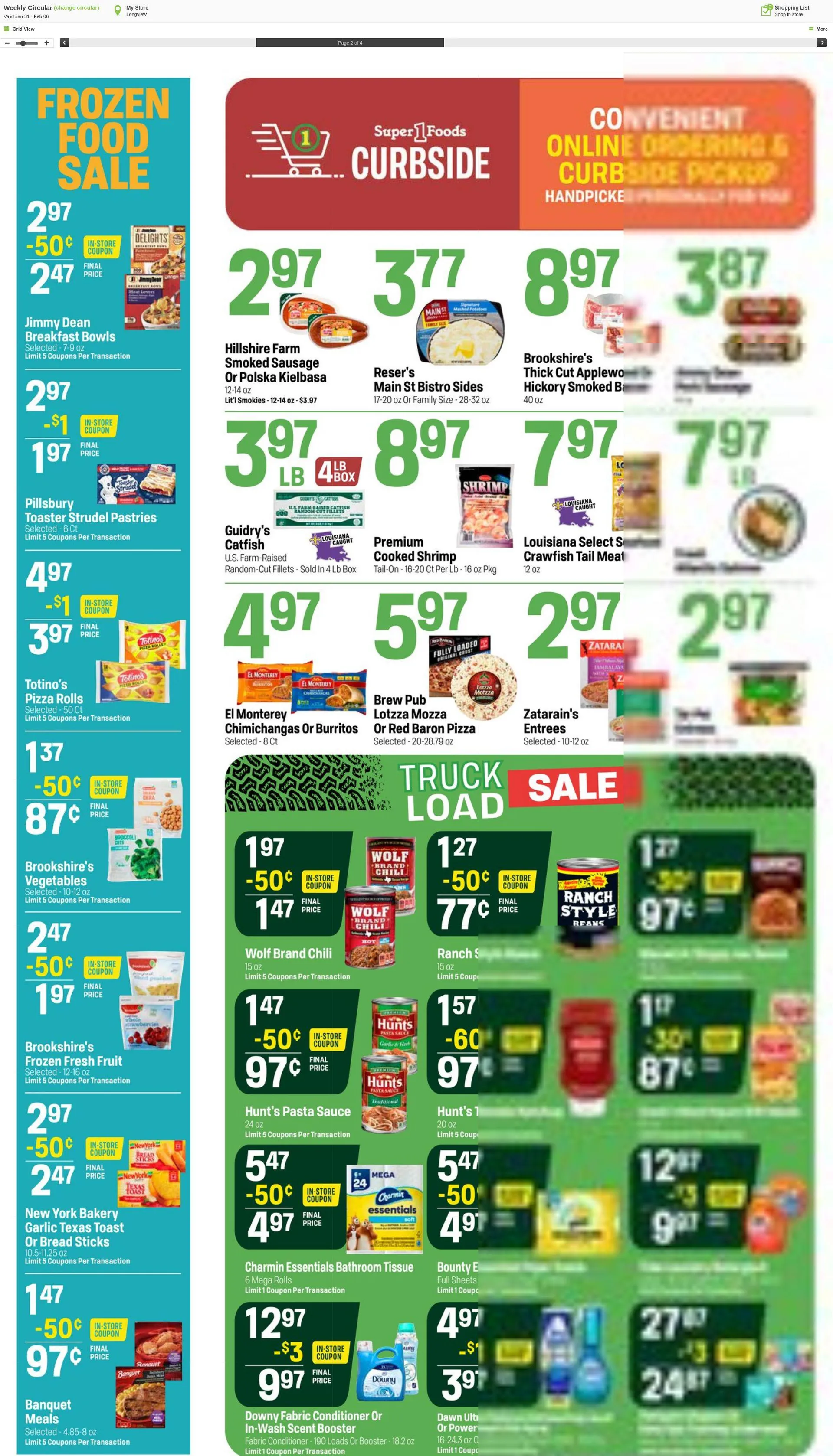 Weekly ad Super1Foods from January 31 to February 6 2024 - Page 2