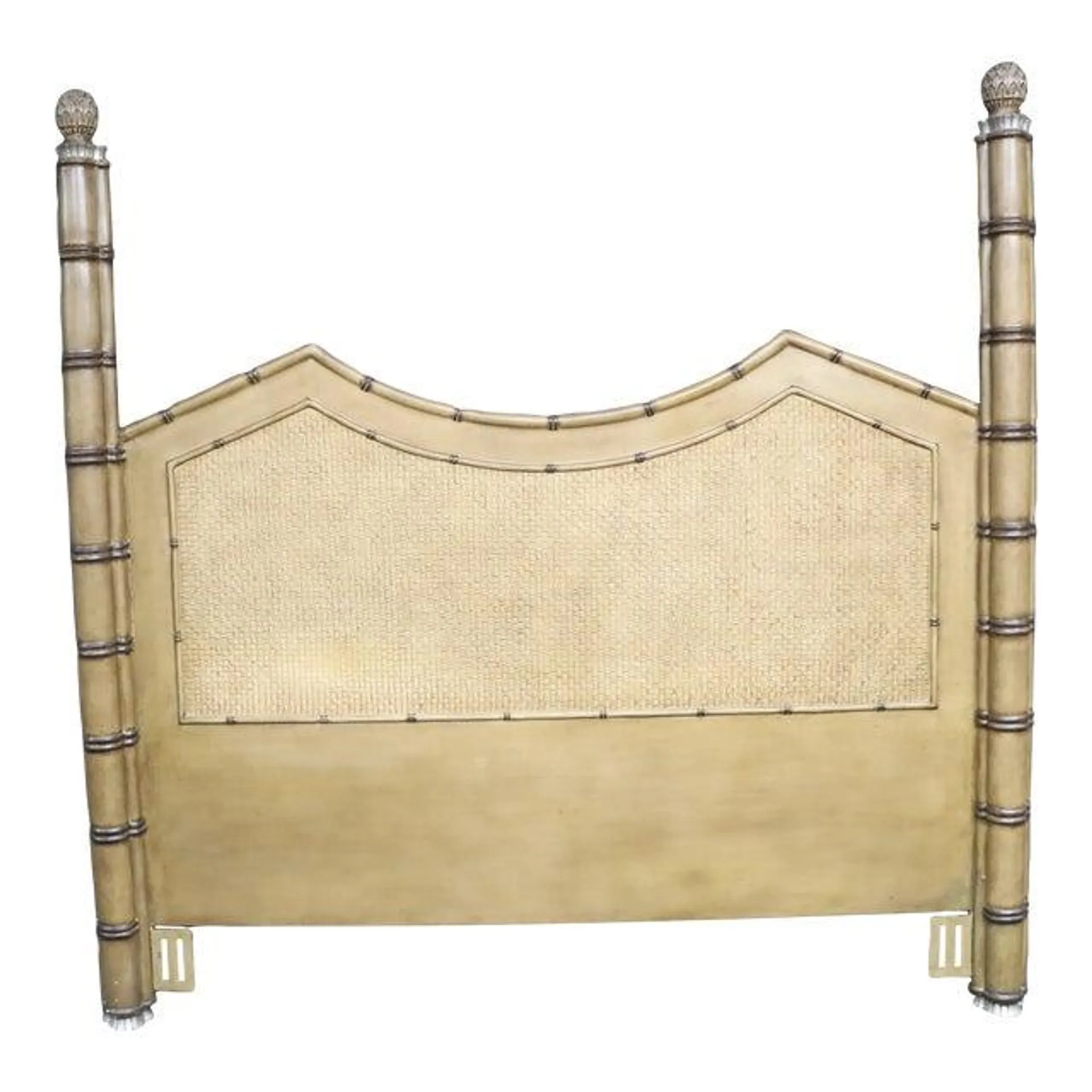 Faux Bamboo King Headboard