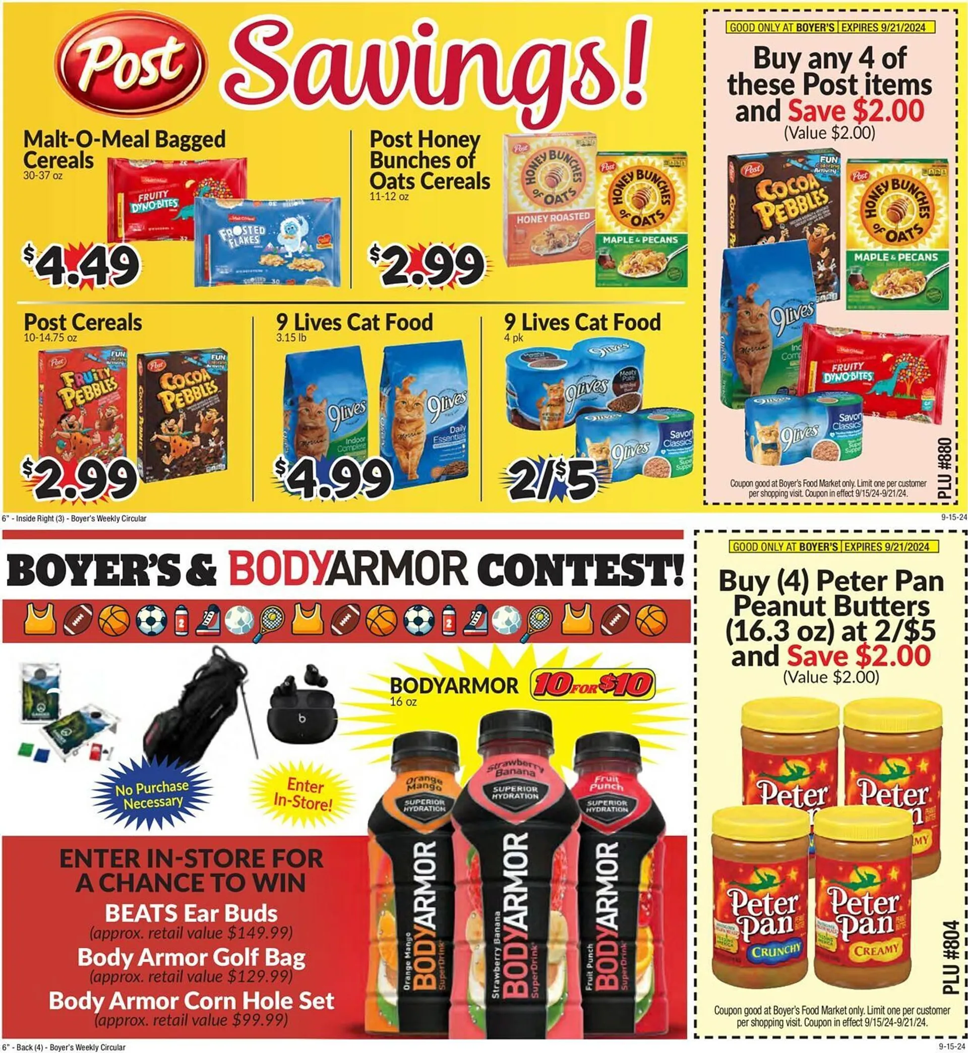 Weekly ad Boyer's Food Markets Weekly Ad from September 15 to September 21 2024 - Page 2