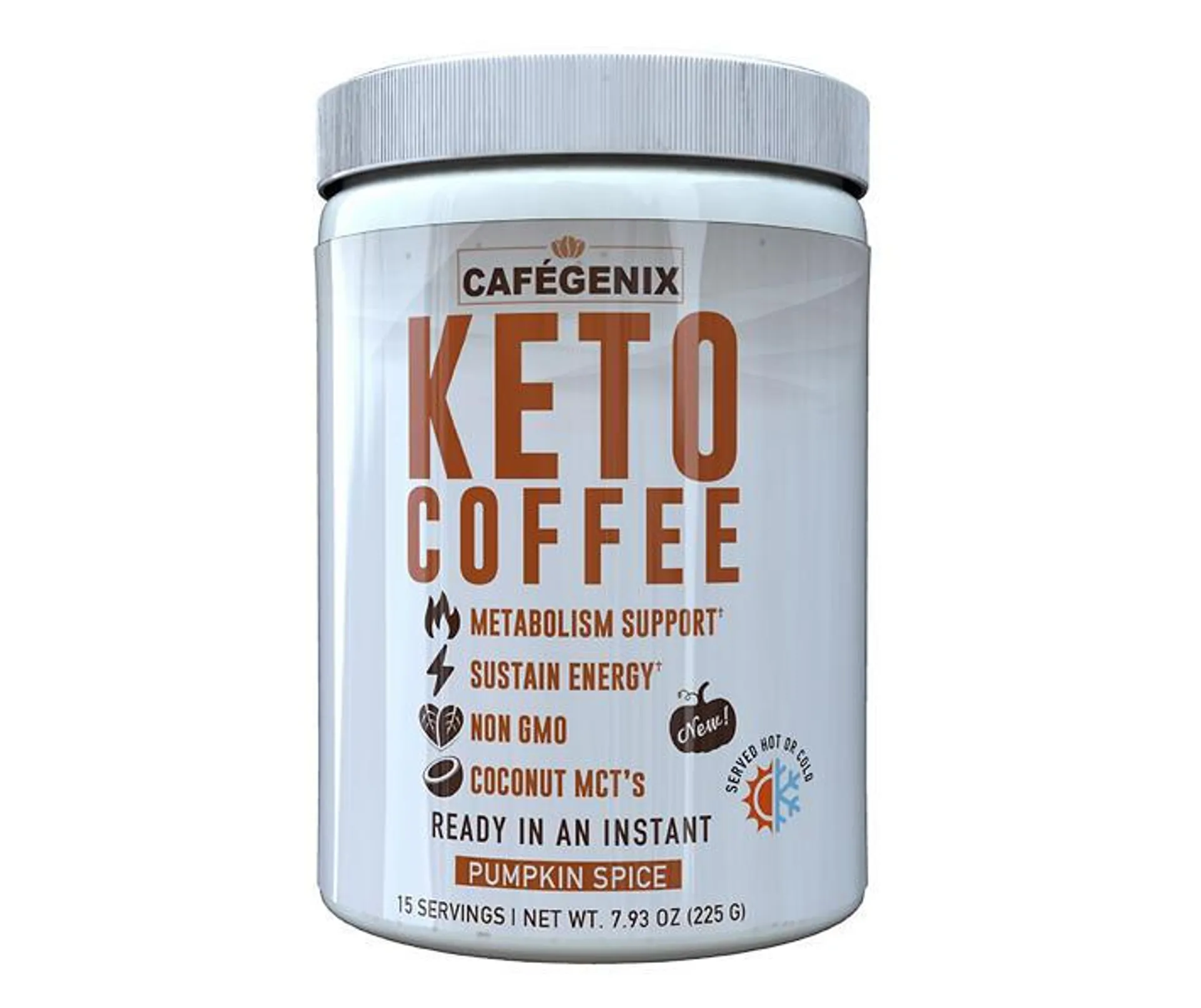 Pumpkin Spice Keto Instant Coffee, 7.93 Oz.