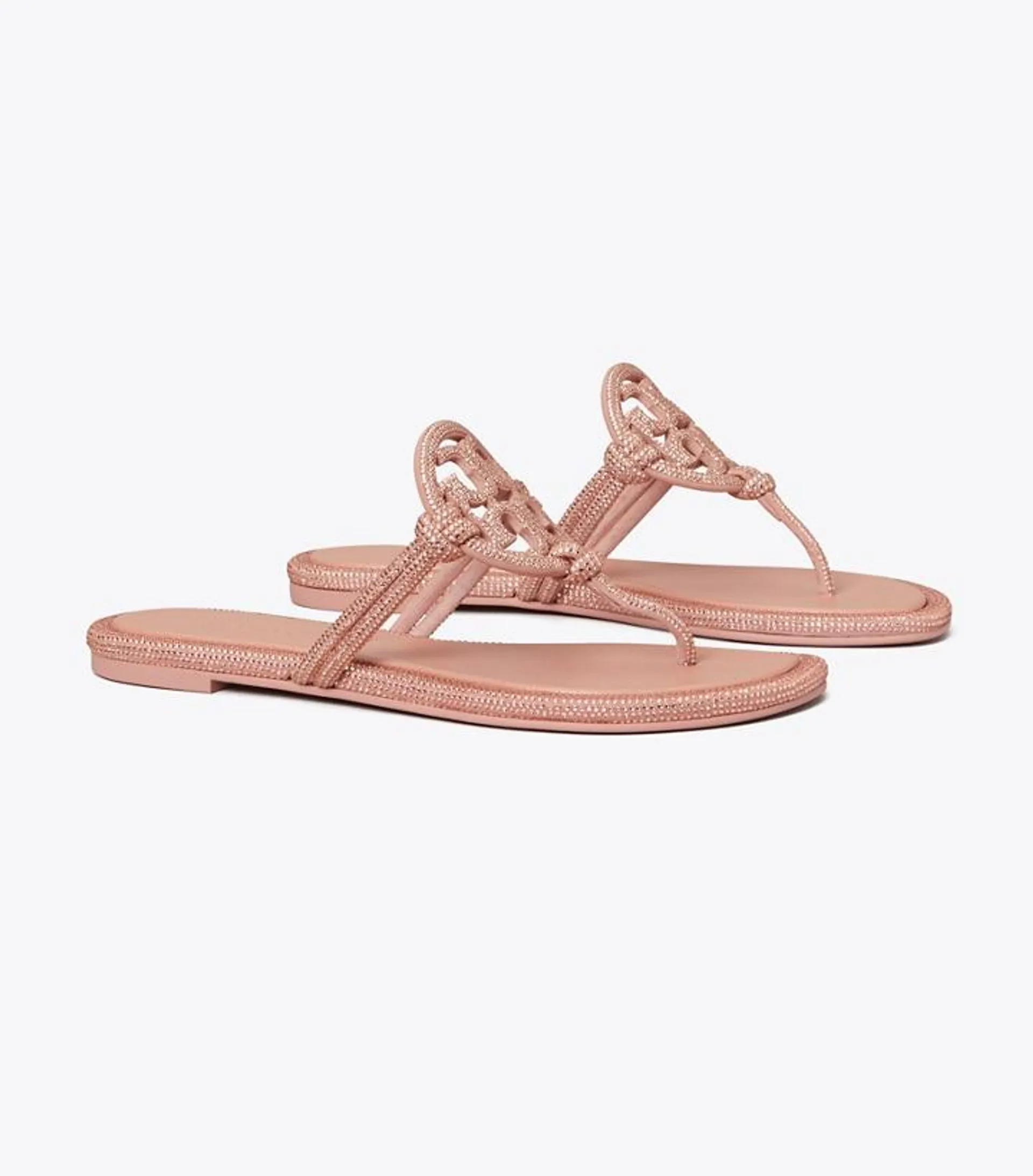 MILLER PAVÉ KNOTTED SANDAL