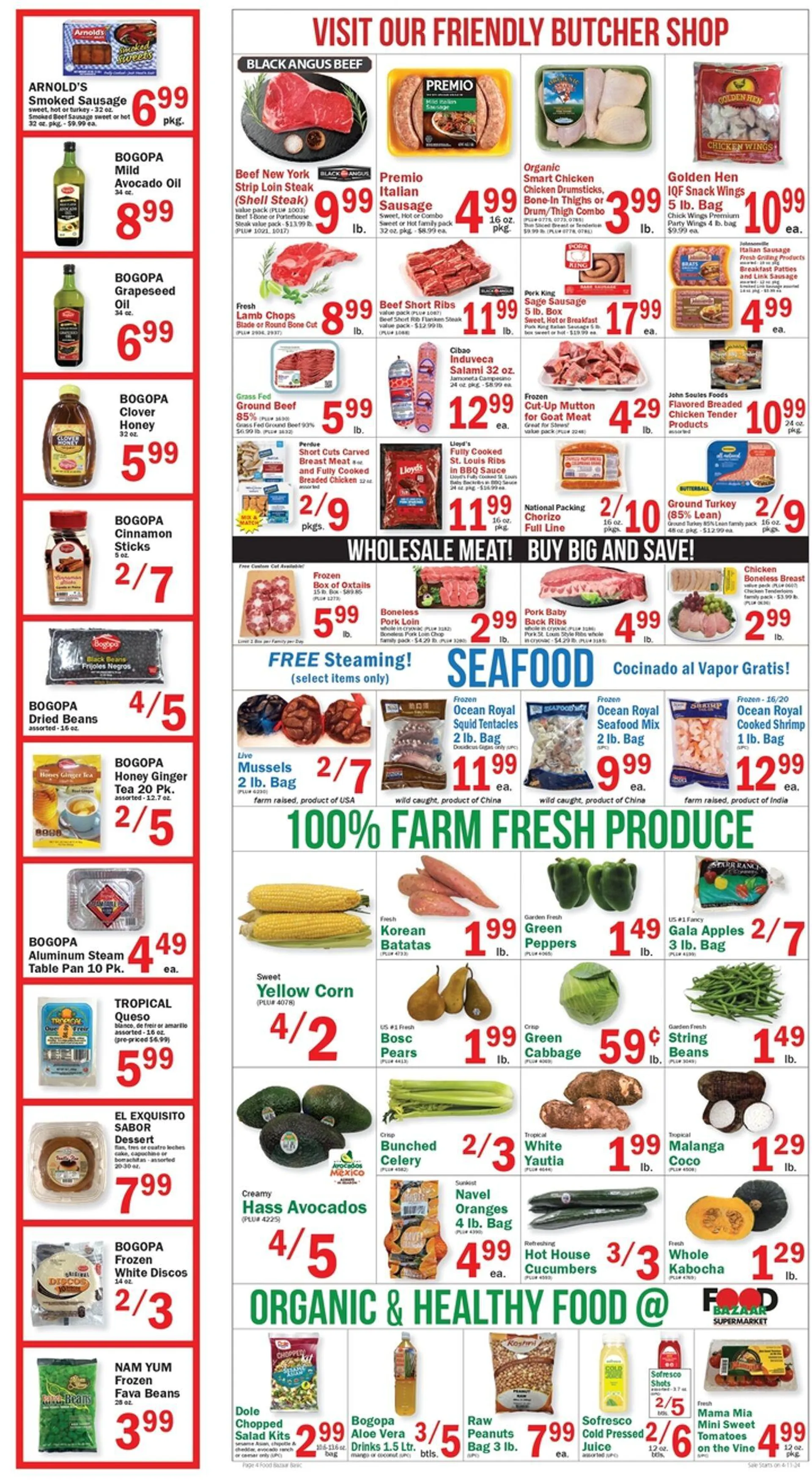 Weekly ad Food Bazaar from April 11 to April 17 2024 - Page 4