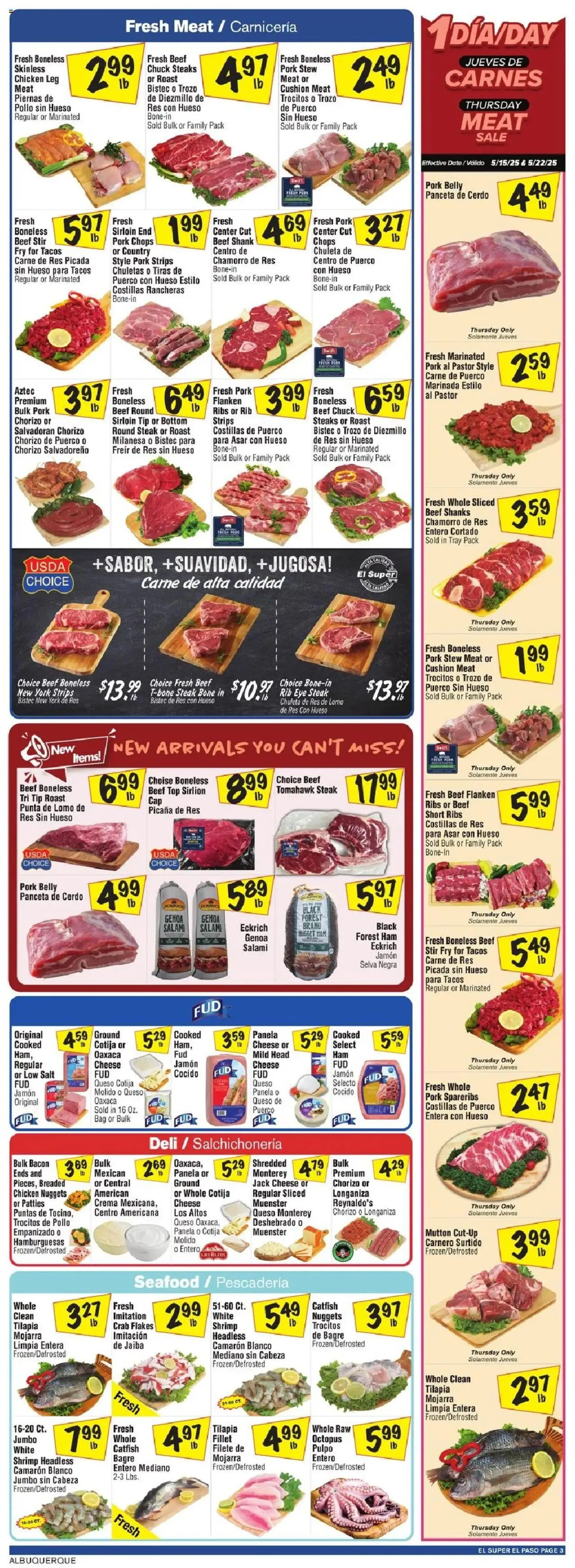 Weekly ad El Super Weekly Ad - NM from May 14 to May 20 2025 - Page 3