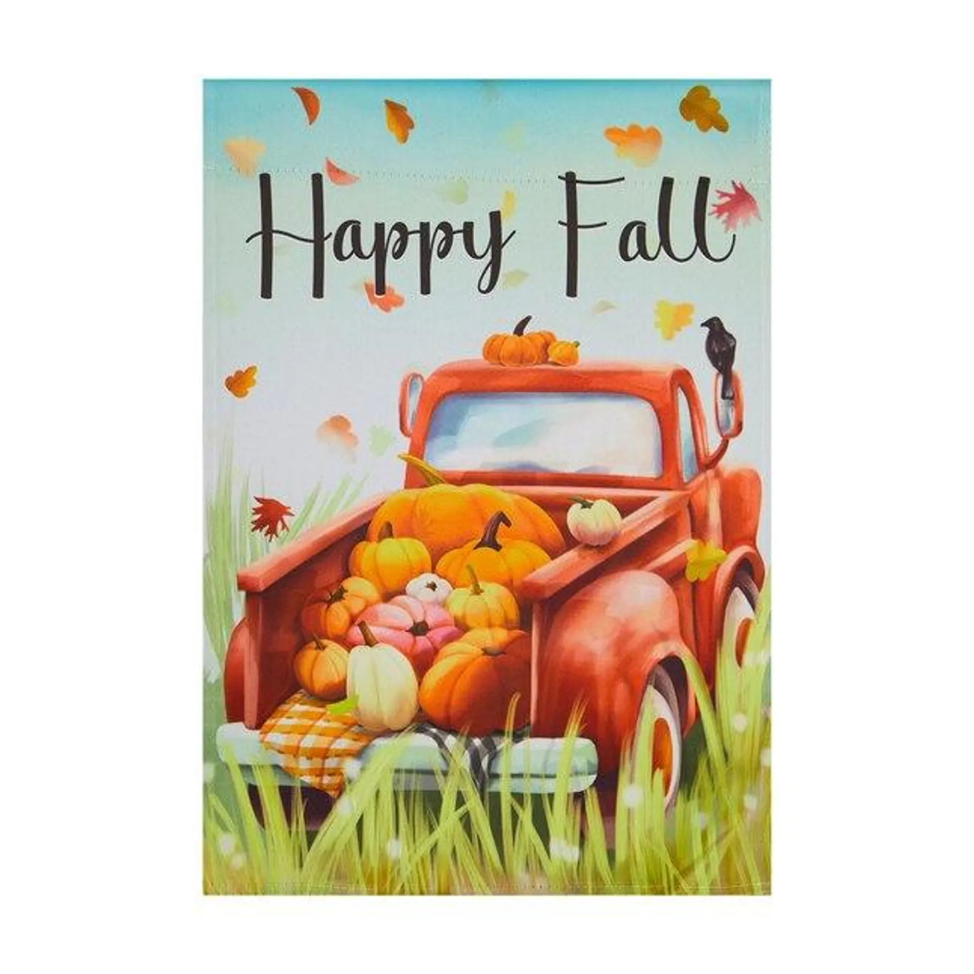 Style Selections 1-ft W x 1.5-ft H Fall Garden Flag