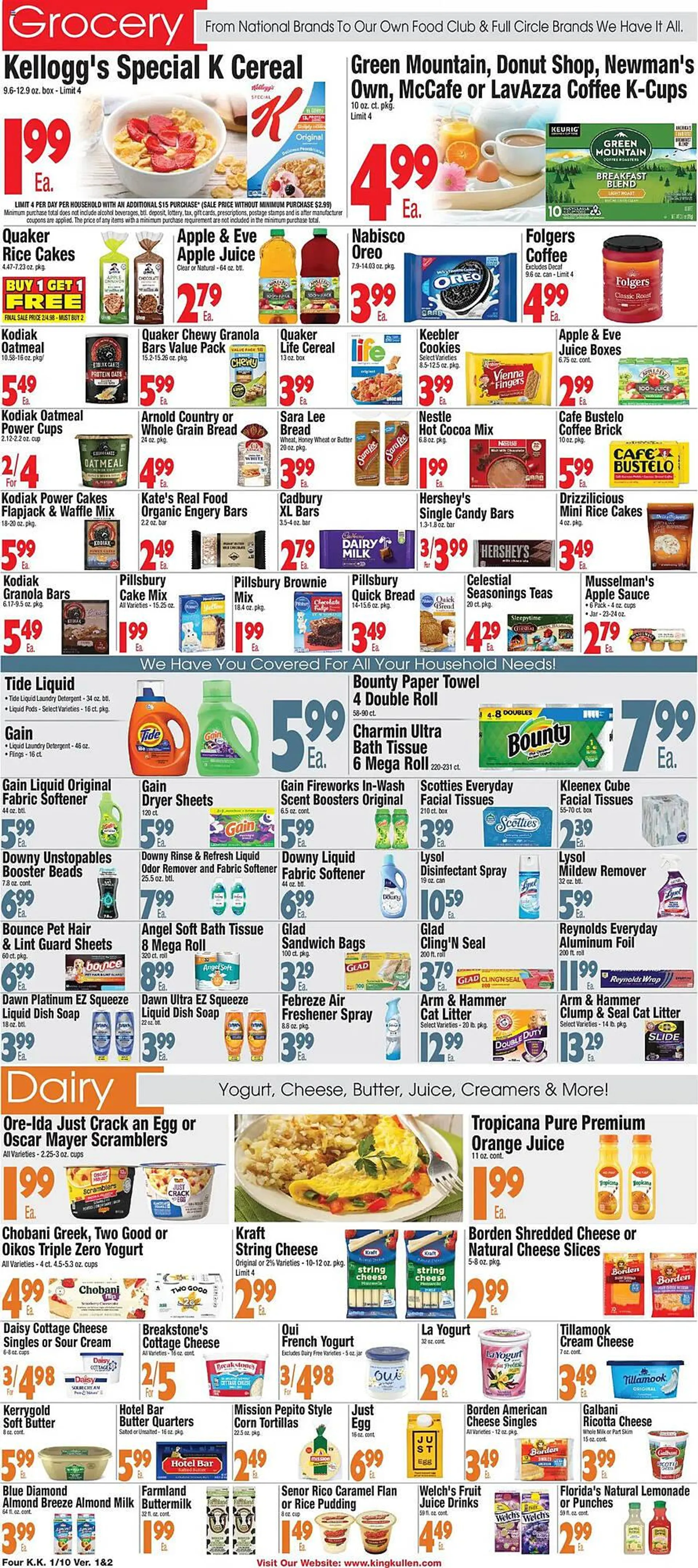 Weekly ad King Kullen Weekly Ad from January 10 to January 16 2025 - Page 4