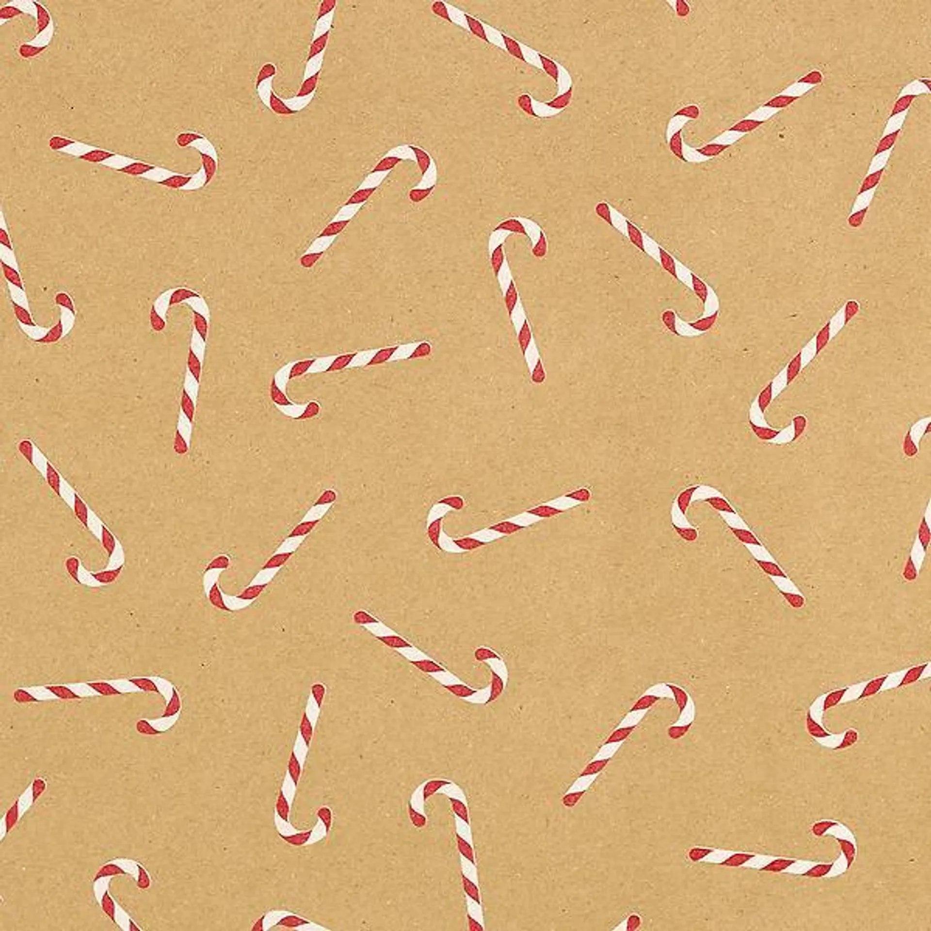 The Container Store Candy Canes Wrapping Paper